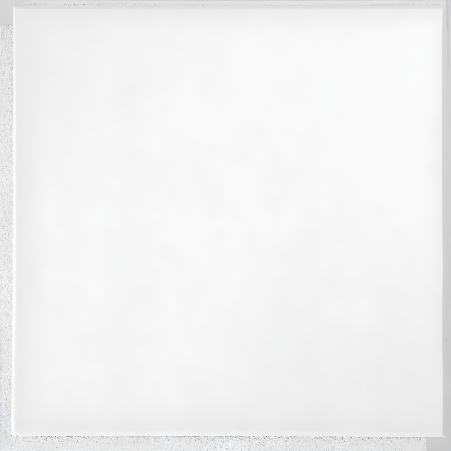 Washable White 1 ft x 1 ft Mineral Fiber Ceiling Tile