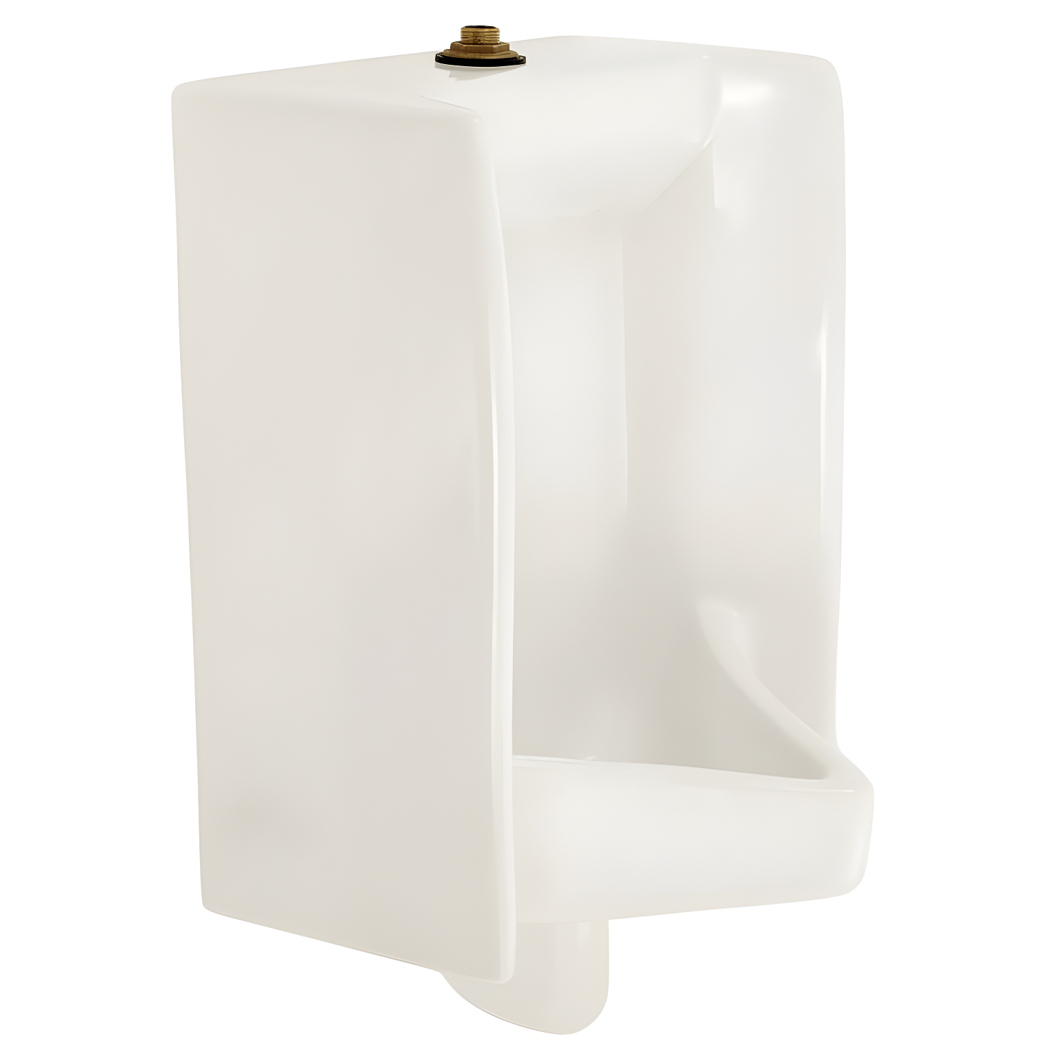 White Vitreous China Wall Mounted Commercial Urinal