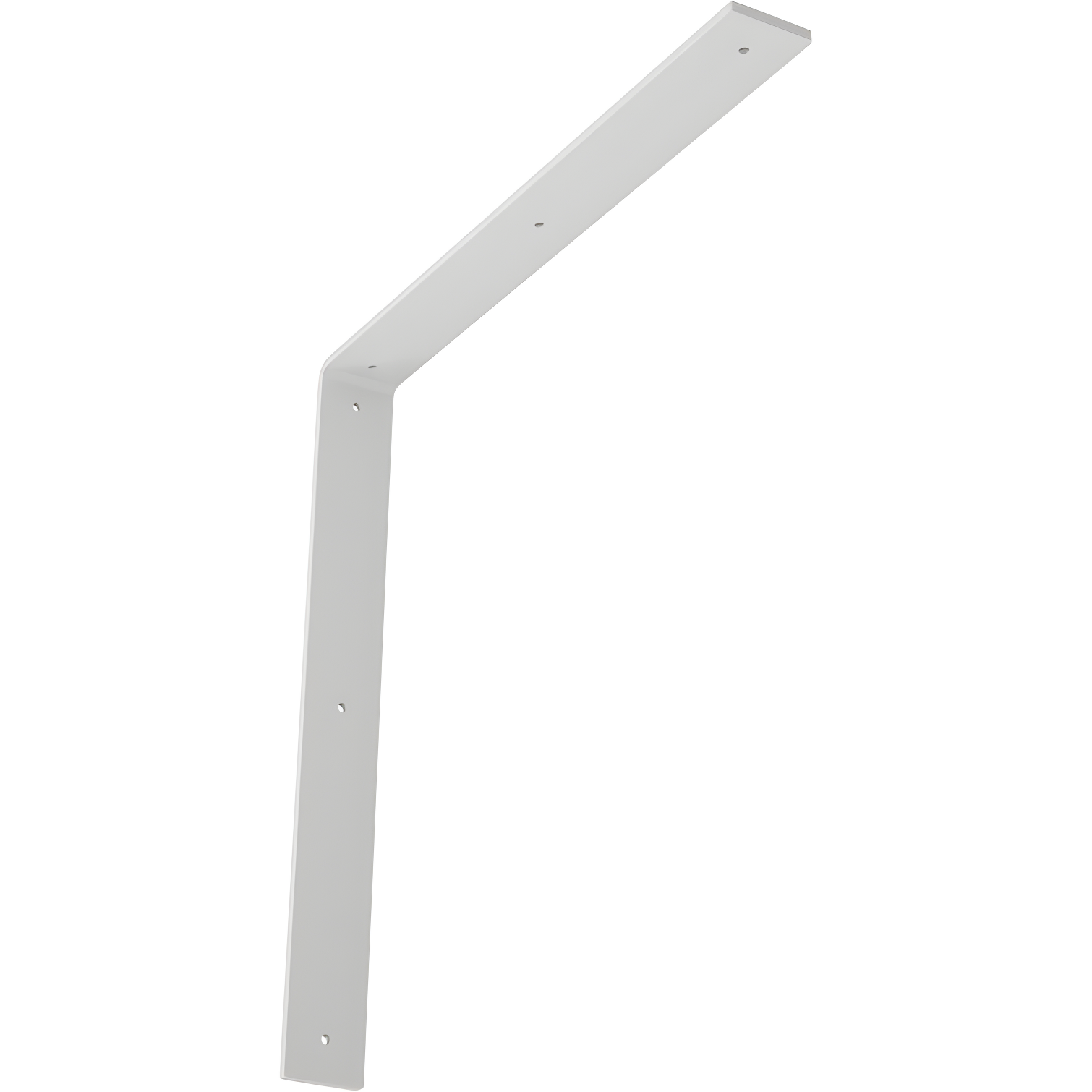 Hamilton White Steel 18" Bracket Shelf Support