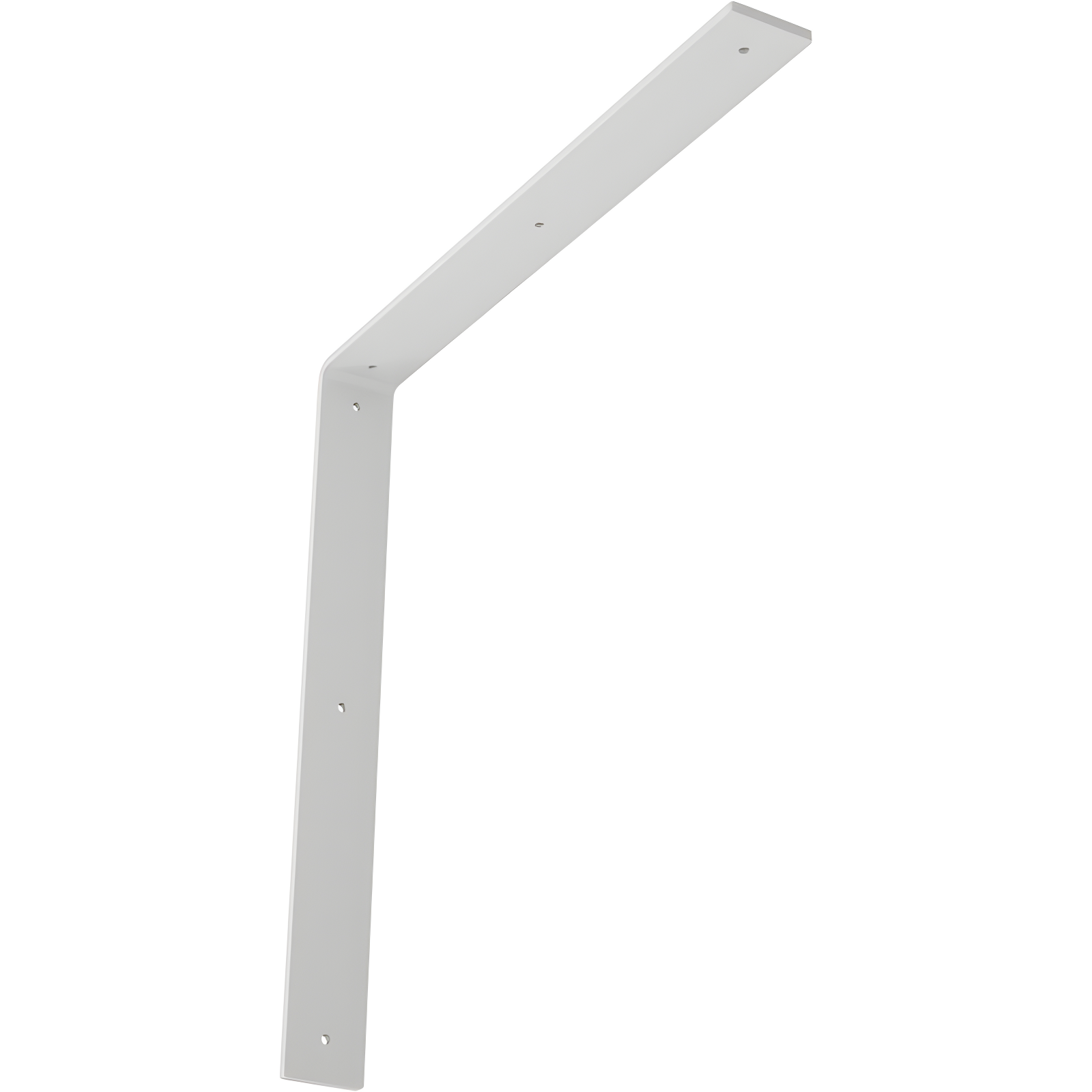 Hamilton White Steel 18" Bracket Shelf Support