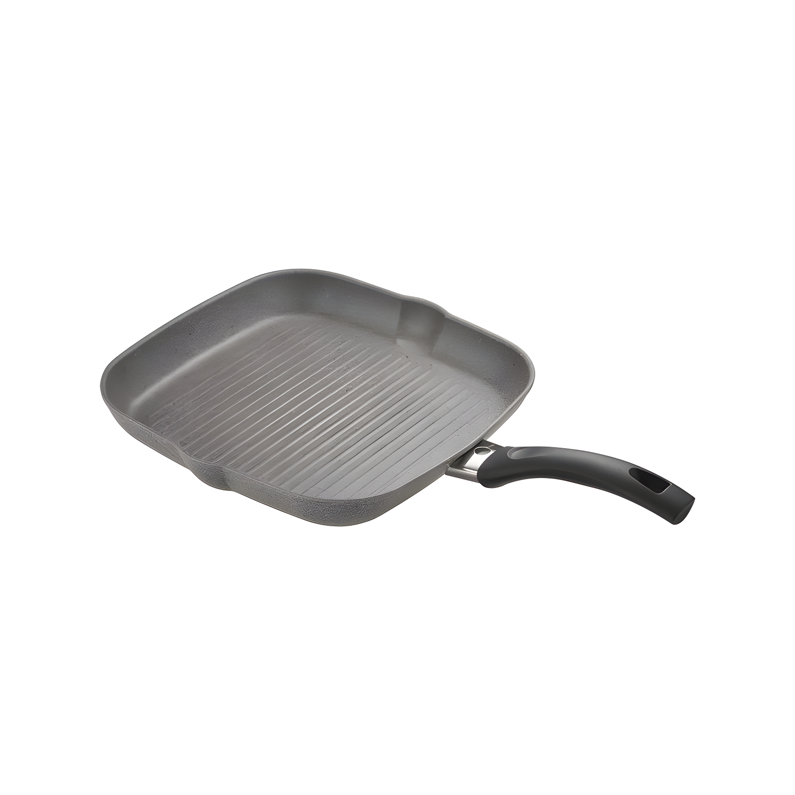 Granitium Nonstick Aluminum Grill Pan with Thermopoint Handle