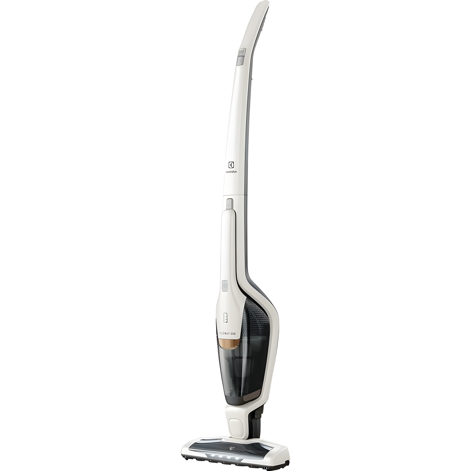 Satin White Cordless 2-in-1 Stick Vacuum Cleaner