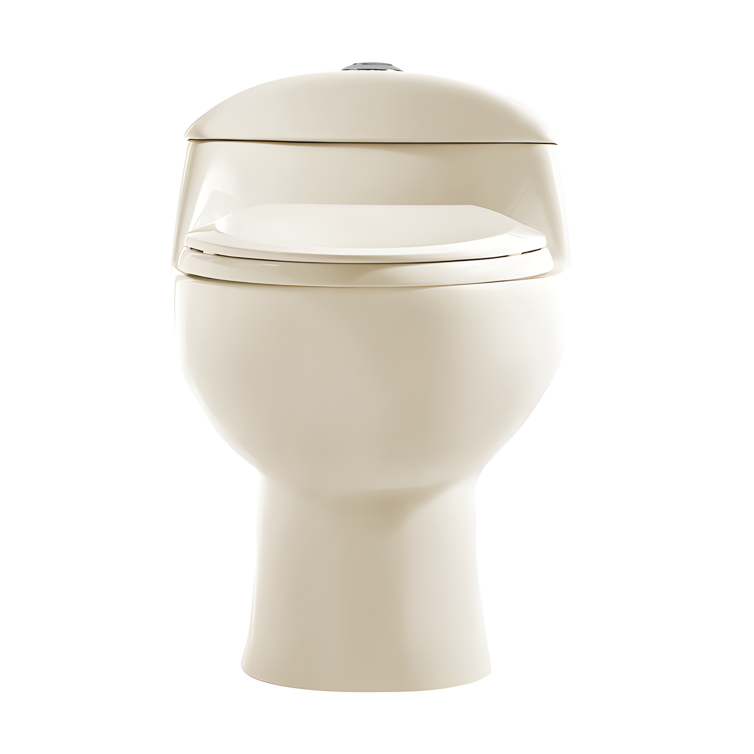 Elegance Bisque Elongated Dual-Flush High-Efficiency Toilet