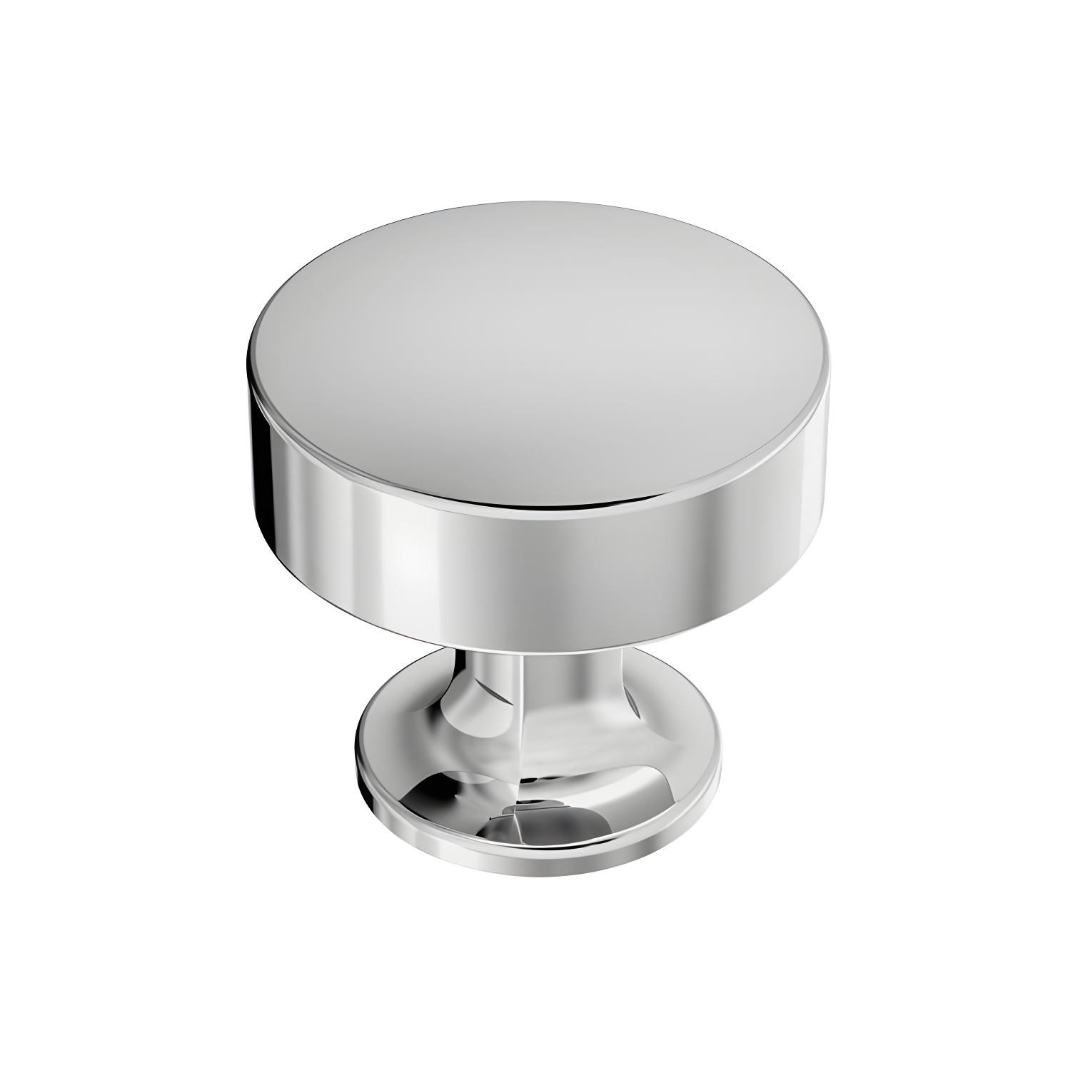 Everett 1-5/16" Polished Chrome Round Cabinet Knob