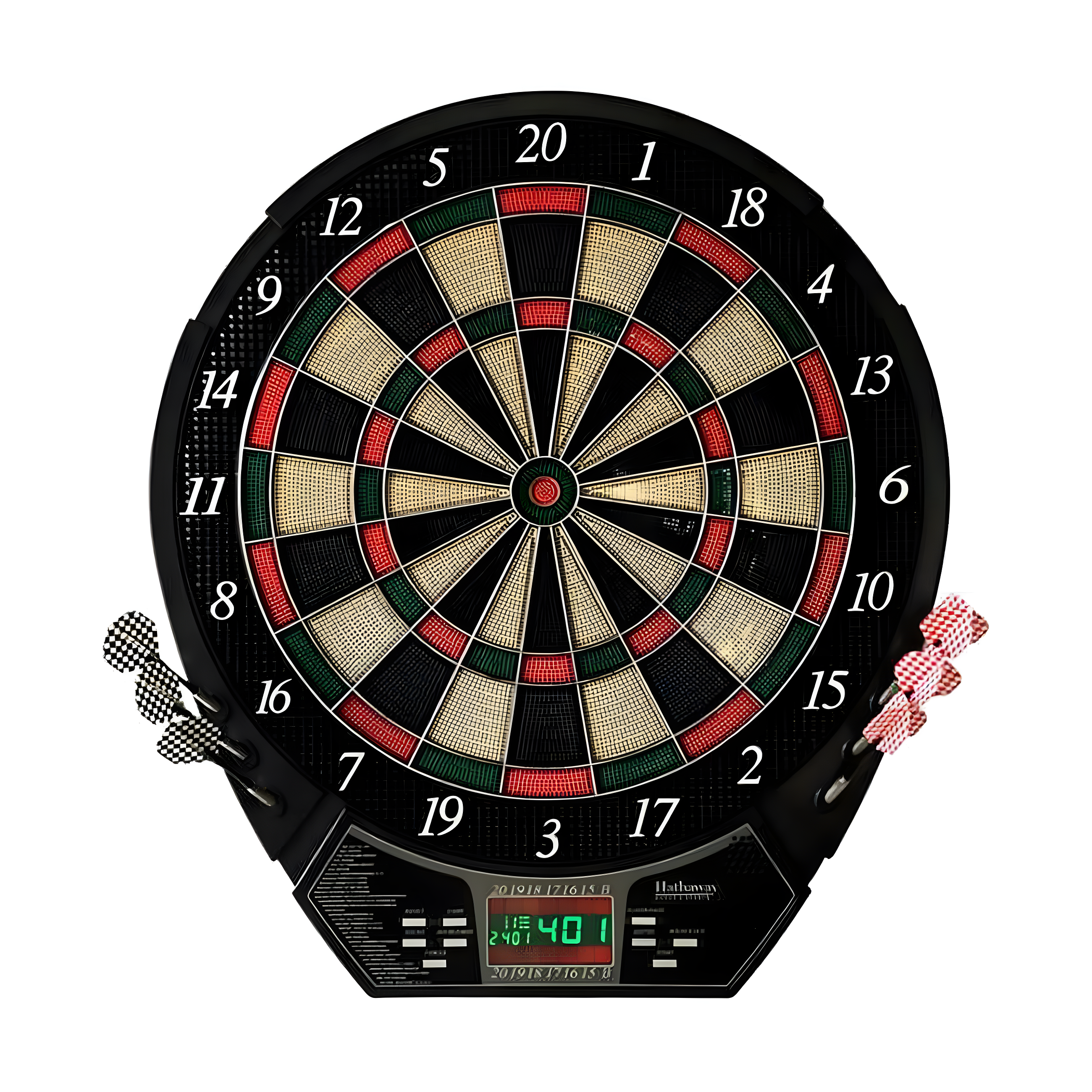 Magnum Black Electronic Soft Tip Dartboard with LED Display