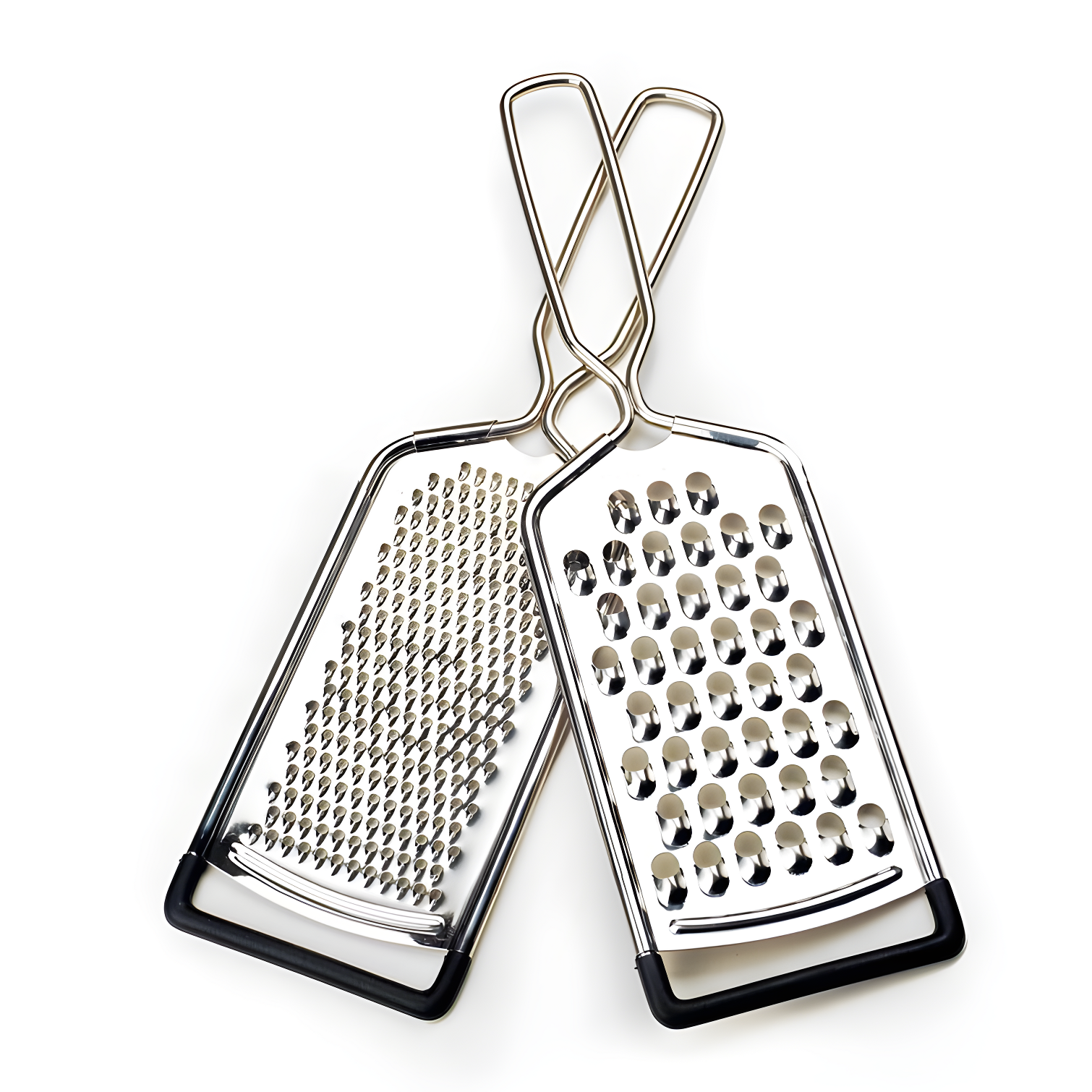 Stainless Steel Non-Slip Handheld Cheese Grater Set