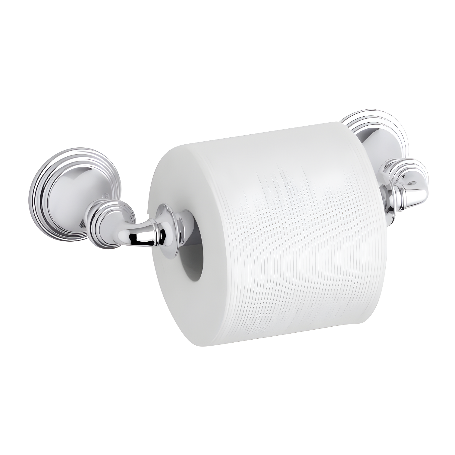 Devonshire Polished Chrome Toilet Tissue Holder