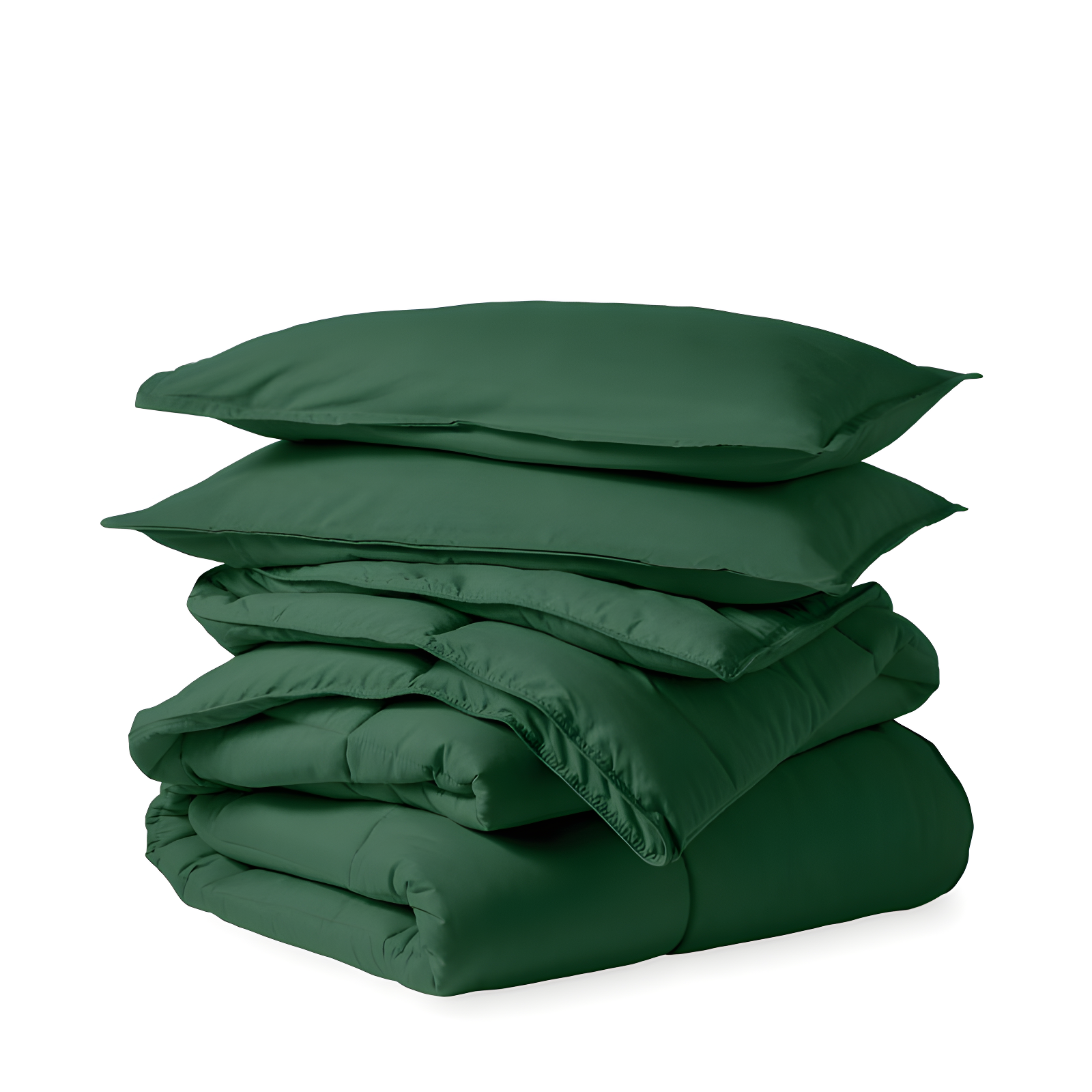 Forest Green Full Down Alternative Microfiber Comforter Set