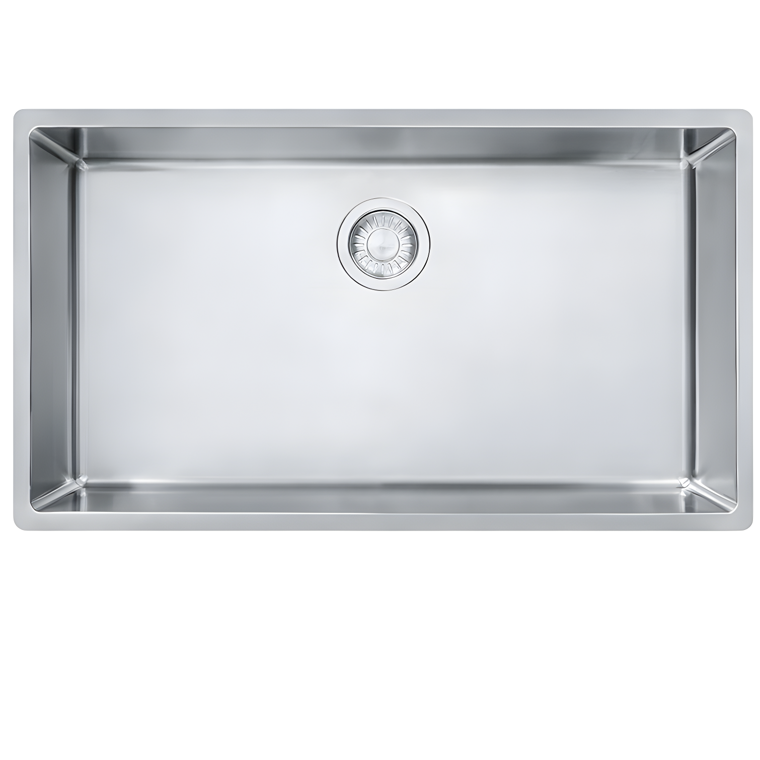 Cube 32" Stainless Steel Undermount Single Bowl Kitchen Sink