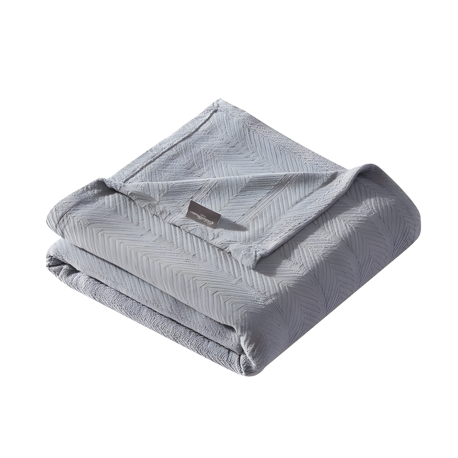 King Chrome Gray Cotton Reversible Kids Blanket