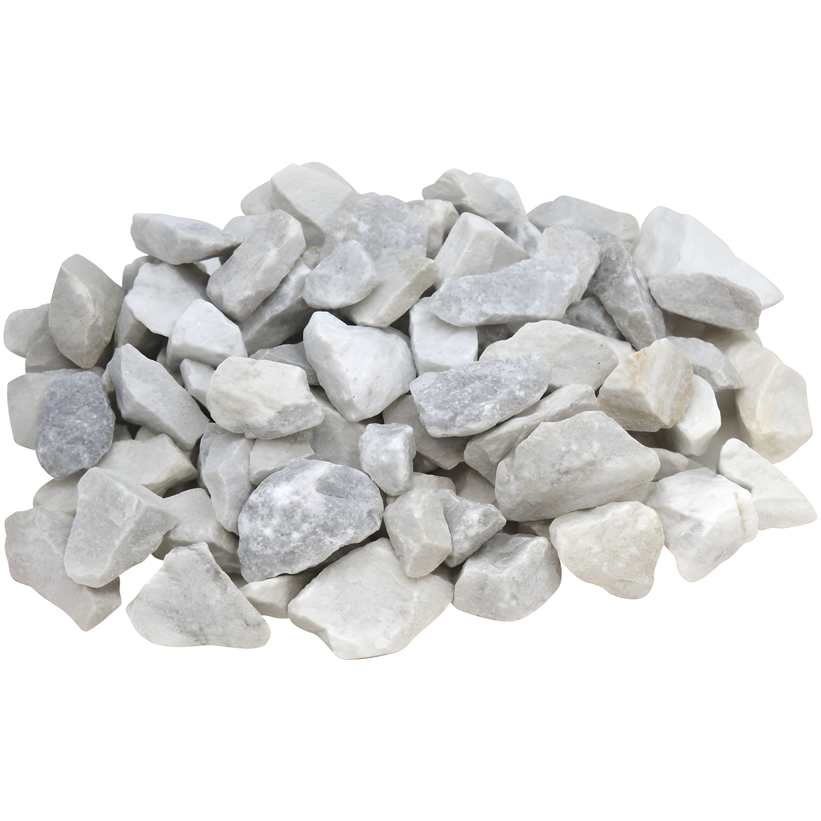 Small White Marble Decorative Landscaping Rocks