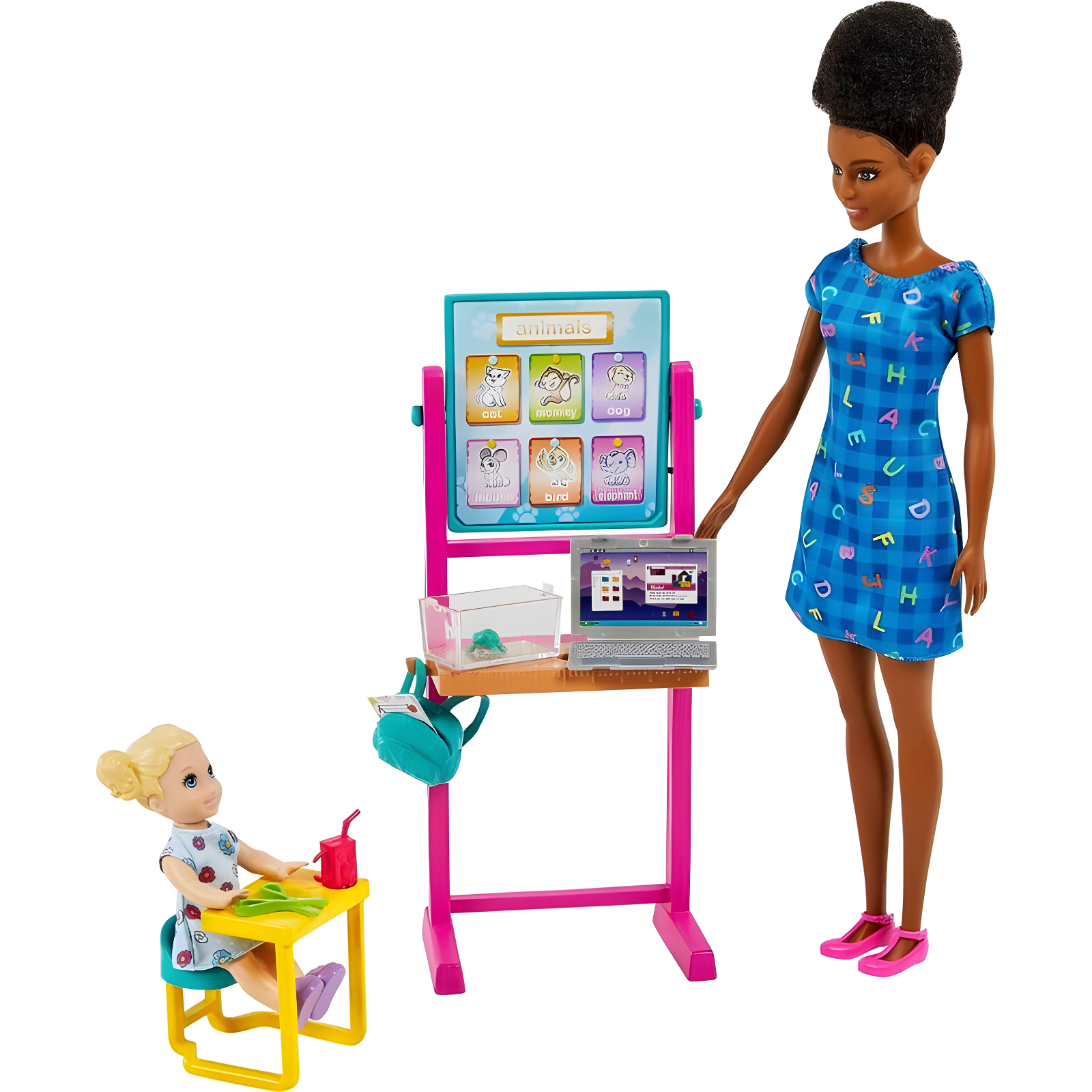 Barbie Teacher Playset with Brunette Doll and Accessories