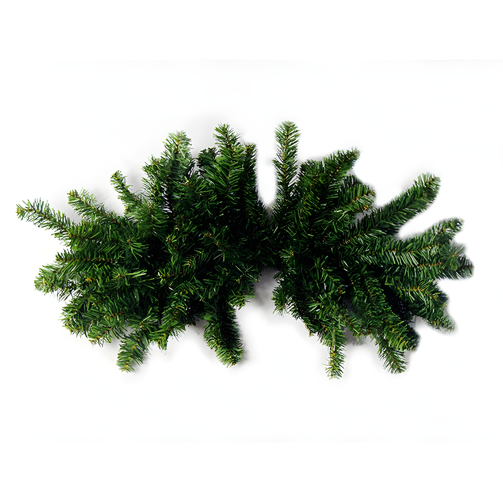 32" Pre-Lit Canadian Pine Artificial Christmas Swag with Clear Lights