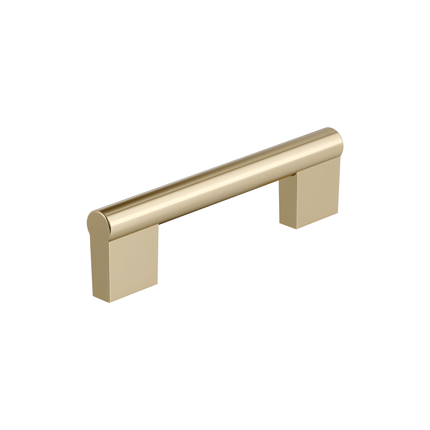 Versa 3-3/4" Golden Champagne Steel Cabinet Pull