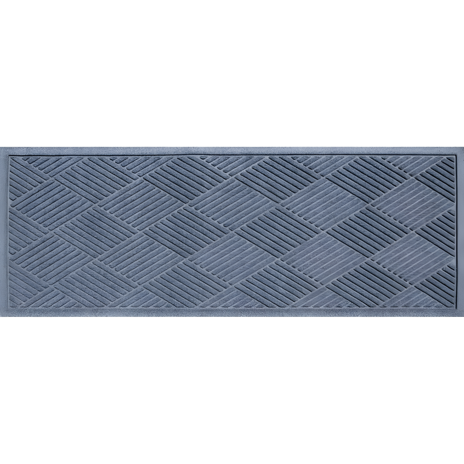 Aqua Shield Bluestone Polypropylene 22"x60" Outdoor Runner Mat