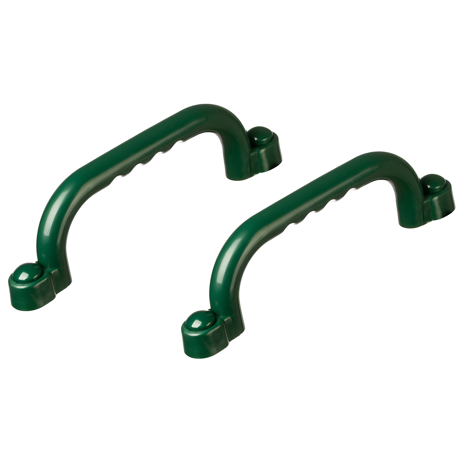 Green Plastic Safety Grab Handles for Kids Outdoor Play