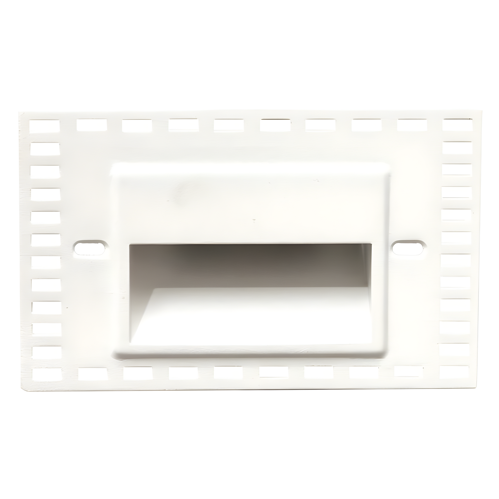 Sleek White Metal Trimless LED Step and Wall Light, Energy Star
