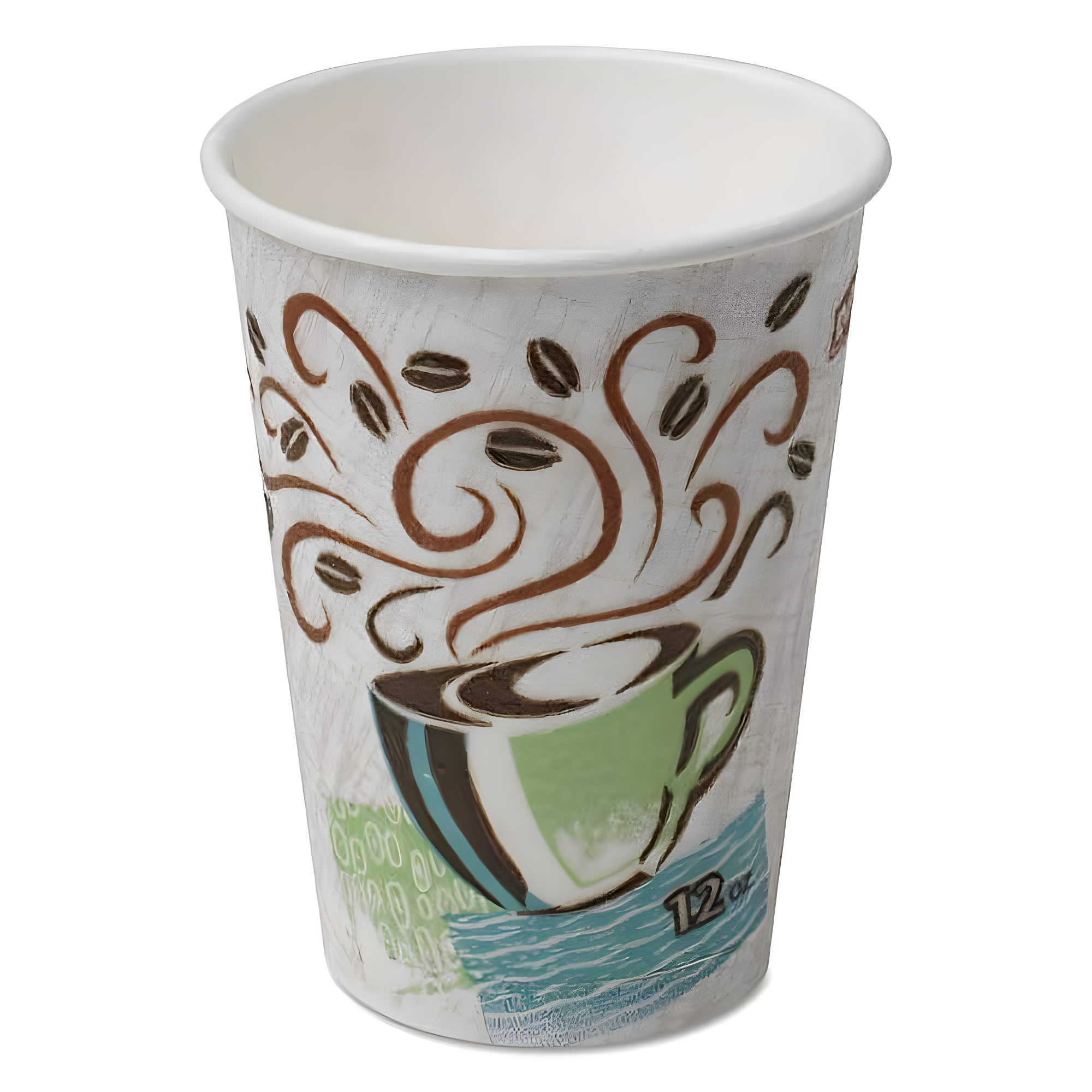 Dixie PerfecTouch 12 oz Insulated Paper Coffee Cup