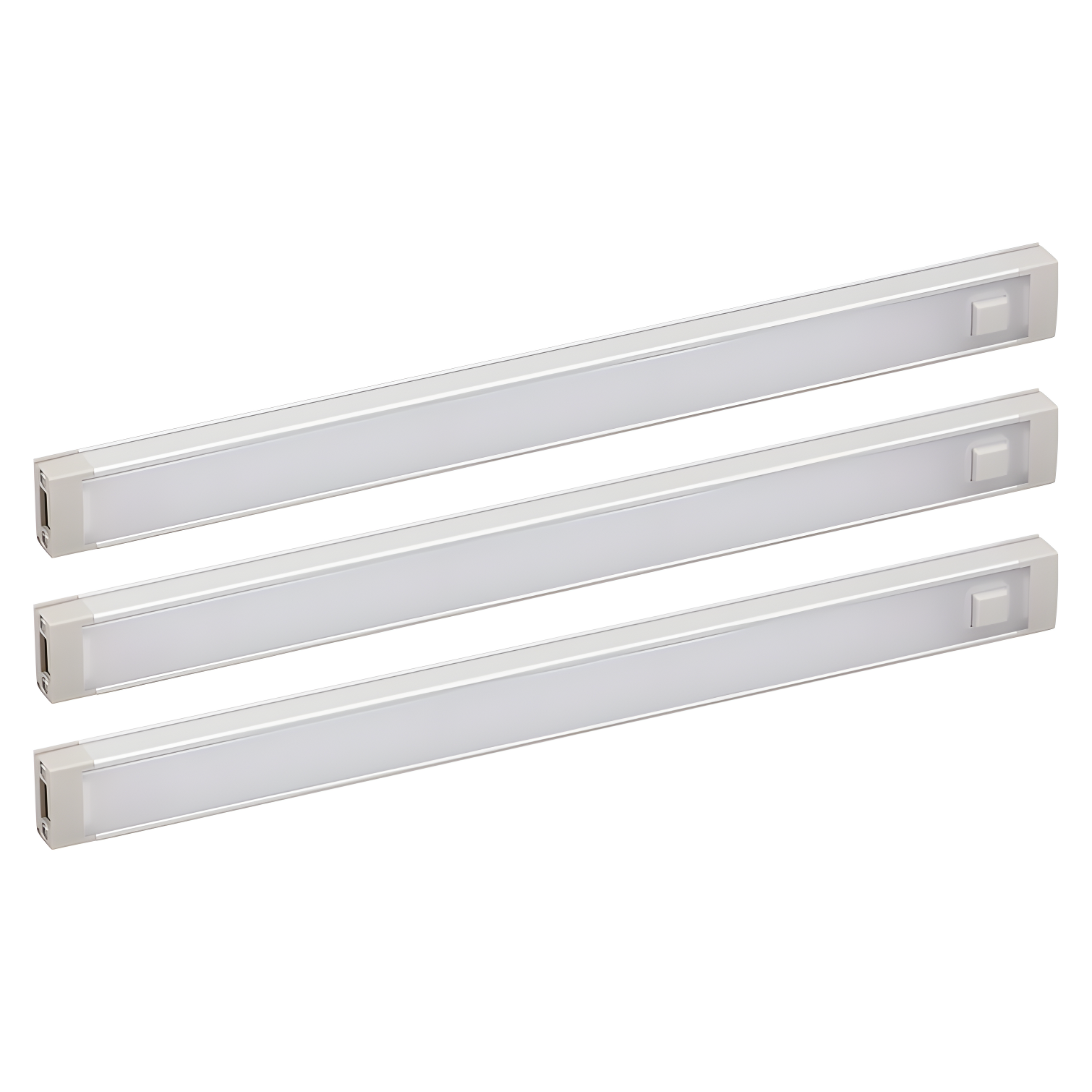 Warm White LED 9-Inch Under Cabinet Light Bar Kit