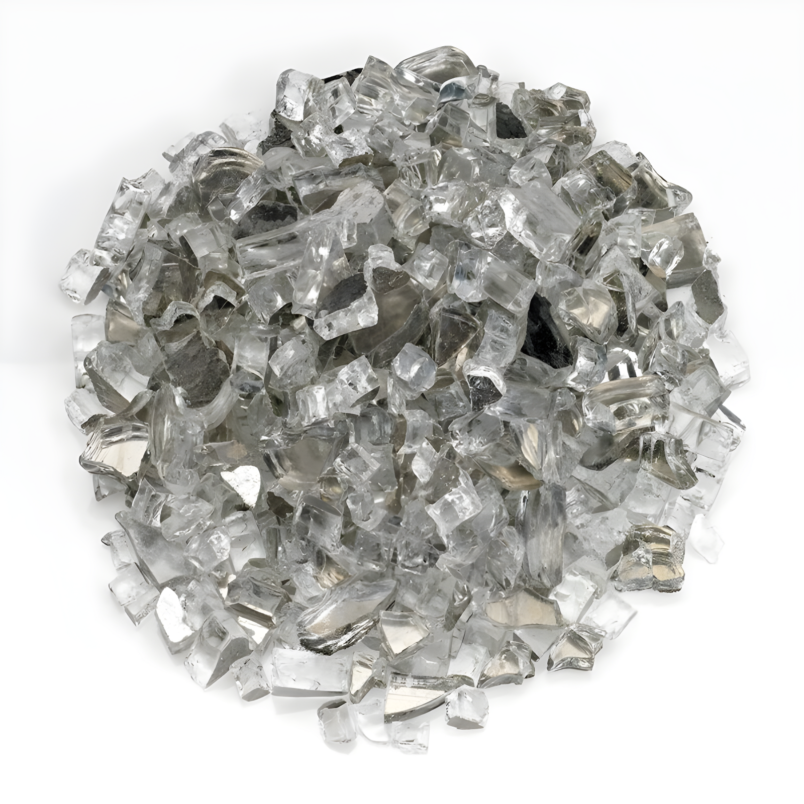 Starfire Reflective Clear Glass Fire Pit Fuel