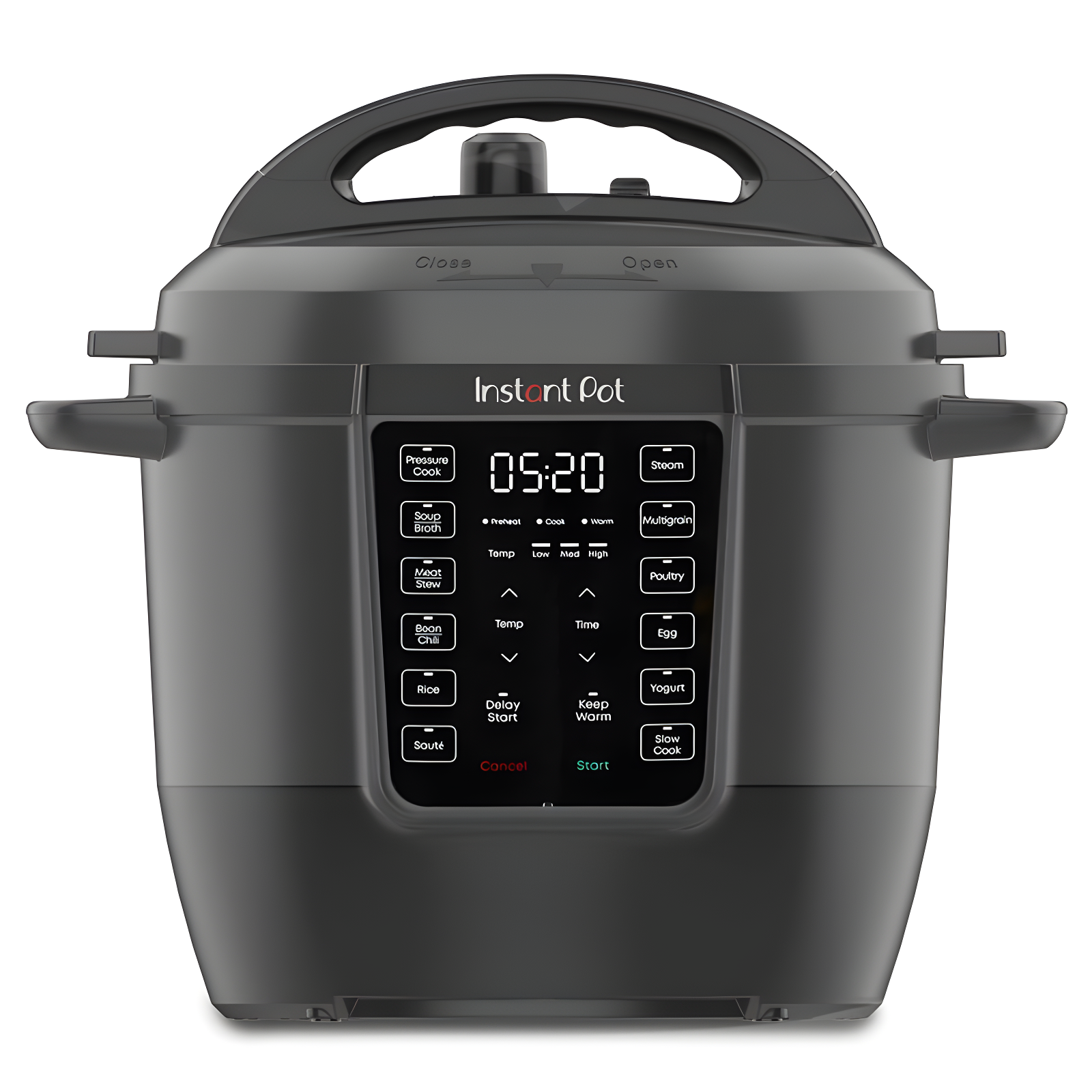 Instant Pot RIO 6-Quart Black Stainless Steel Multi-Cooker