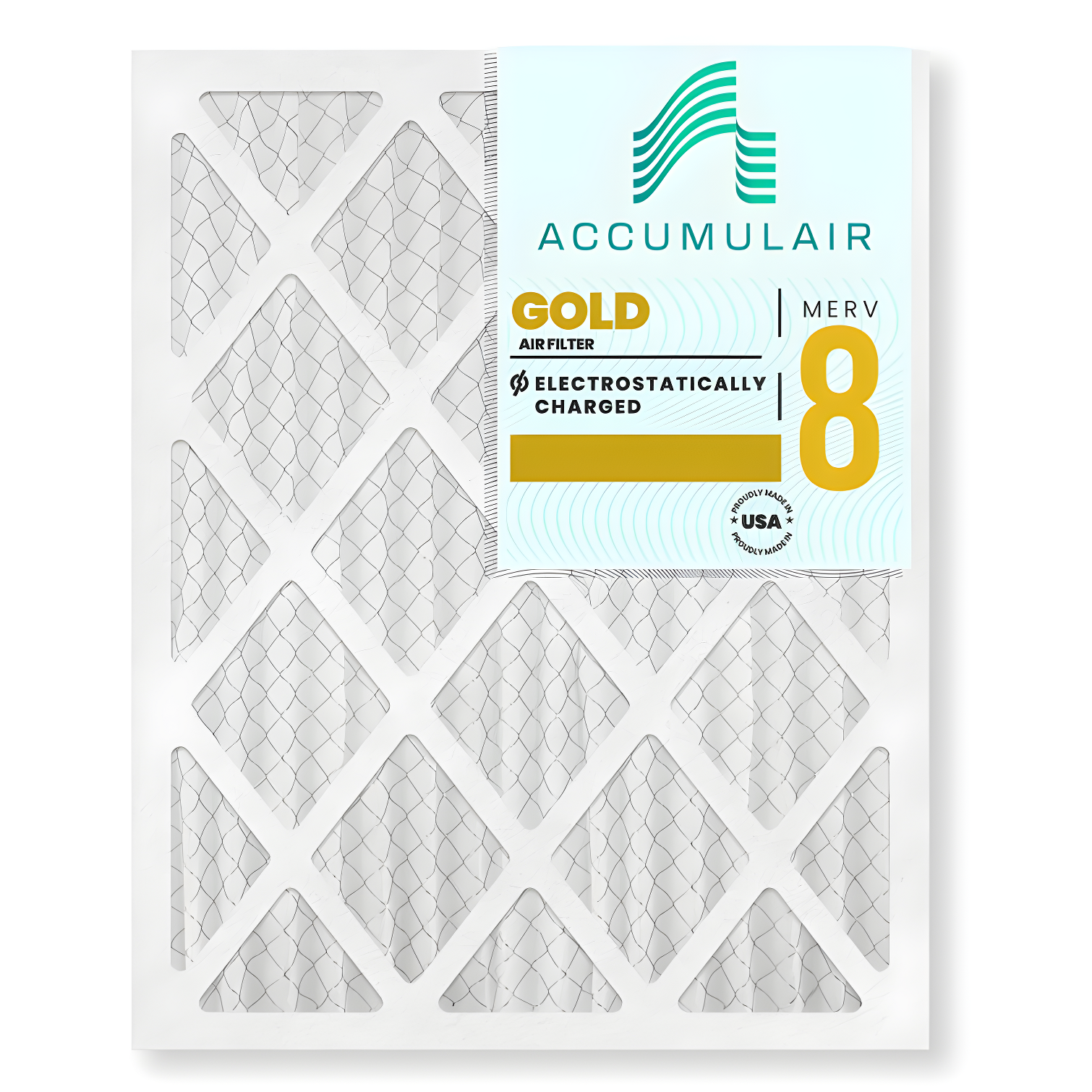 Accumulair Gold Electrostatic Furnace Air Filter 4-Pack