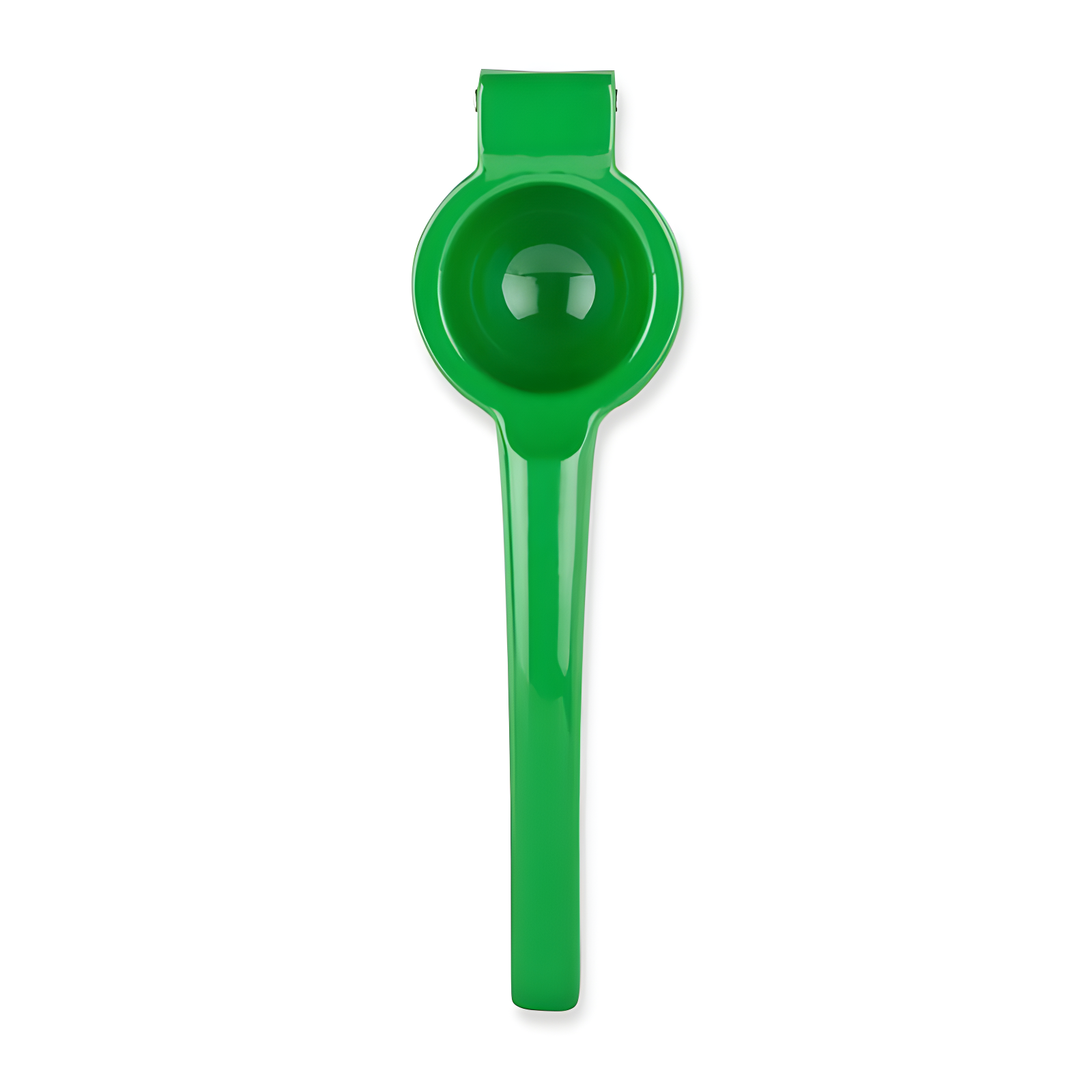 Green Enameled Aluminum Handheld Lime Juicer