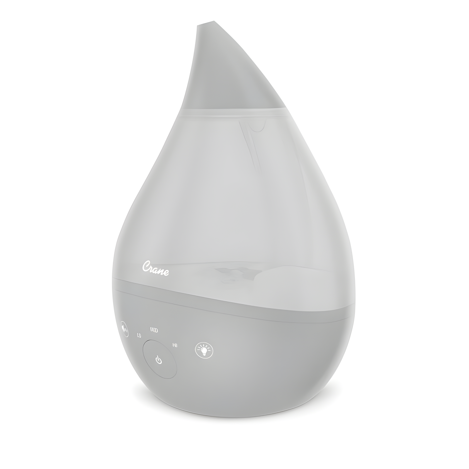 Gray Ultrasonic Cool Mist Humidifier with Sound Machine, 1 Gallon