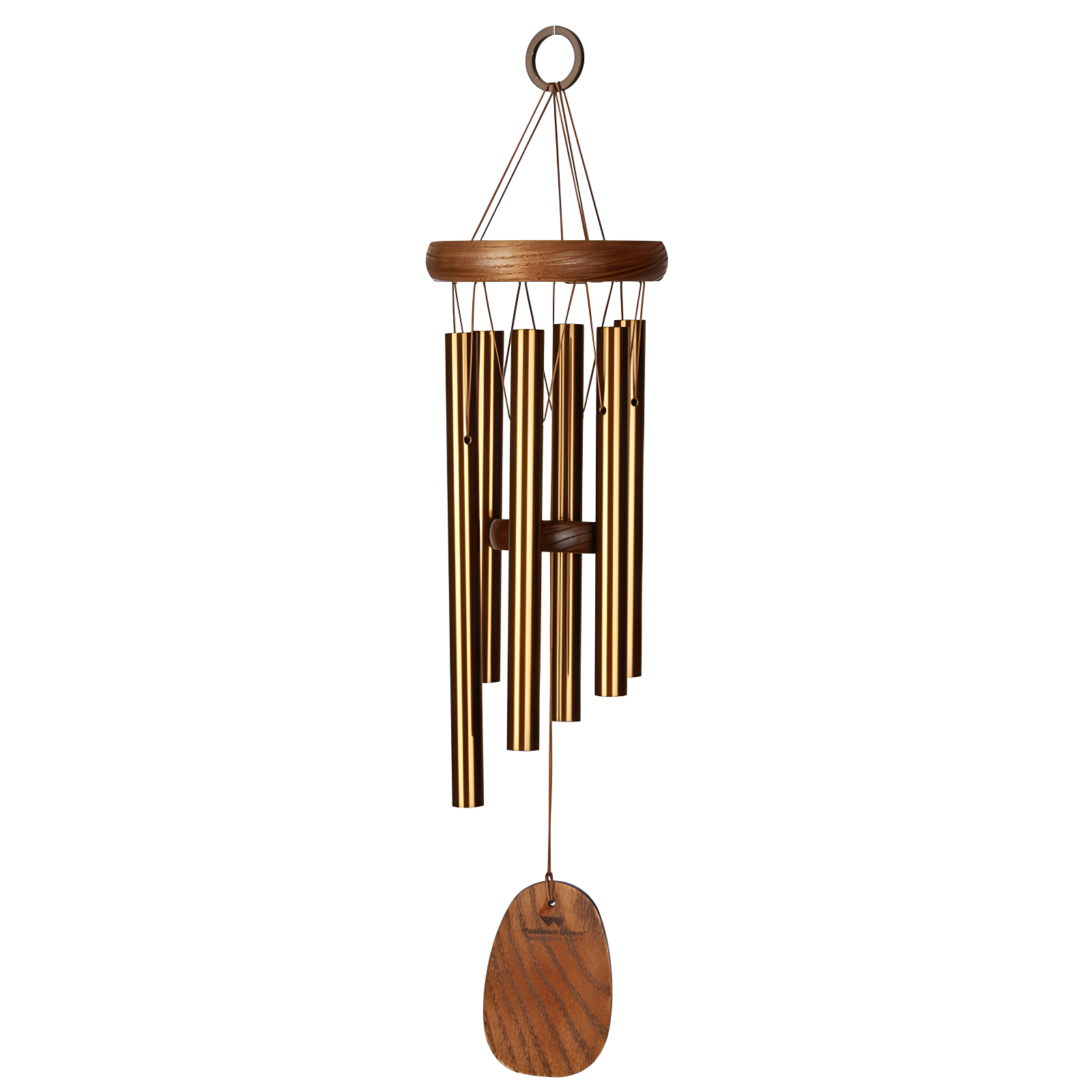 Bronze Amazing Grace Small Wind Chimes for Outdoor Decor