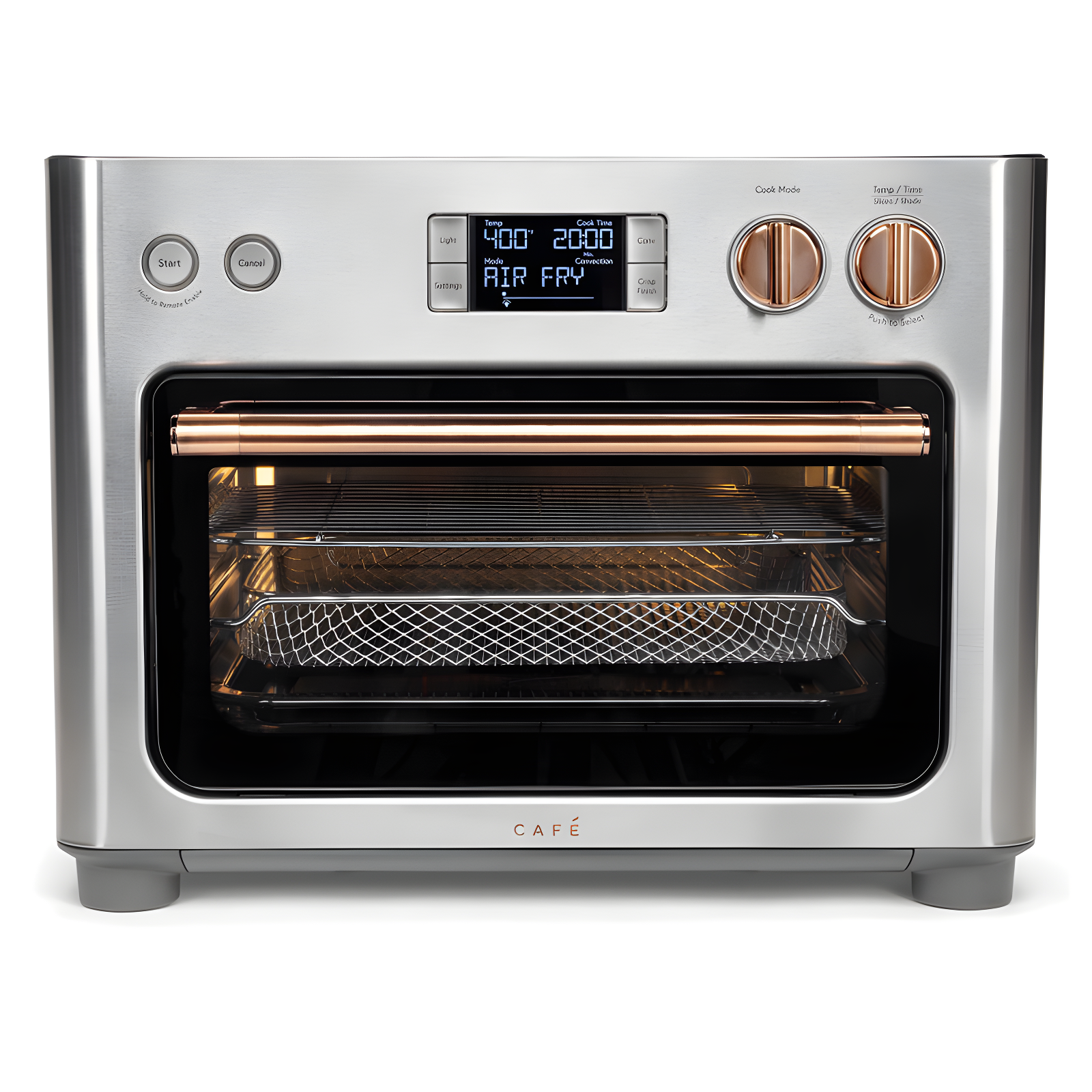 Stainless Steel Countertop Toaster Oven with Air Fry