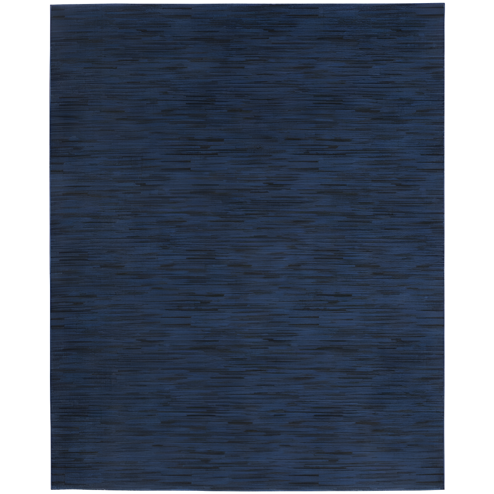 Midnight Blue Synthetic 10' x 14' Easy-Care Area Rug