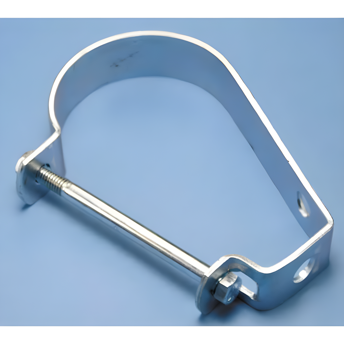 Steel Electro-Galvanized J-Style Pipe Hanger for 2" Pipes