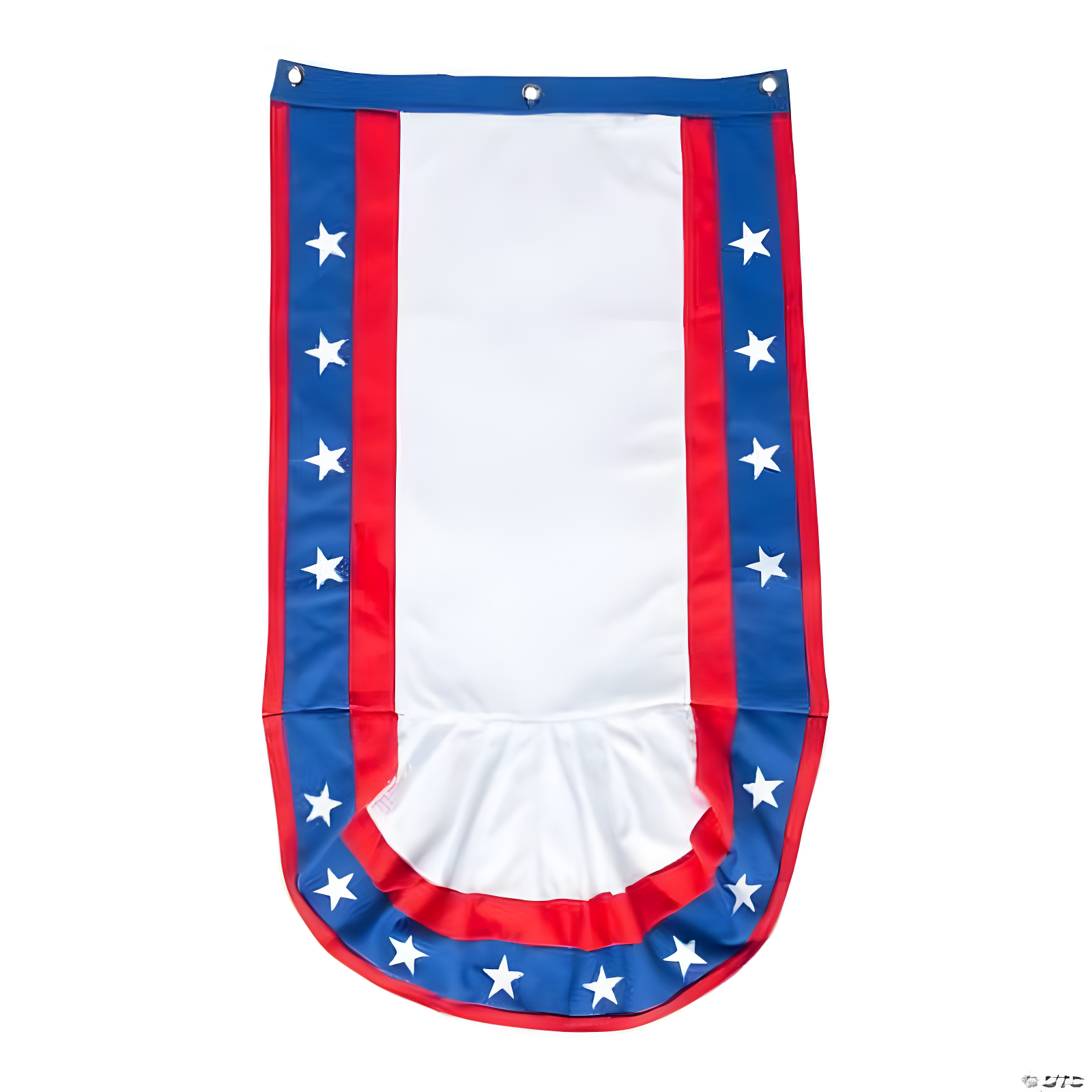 20" x 36" Red White and Blue Patriotic Cotton Bunting