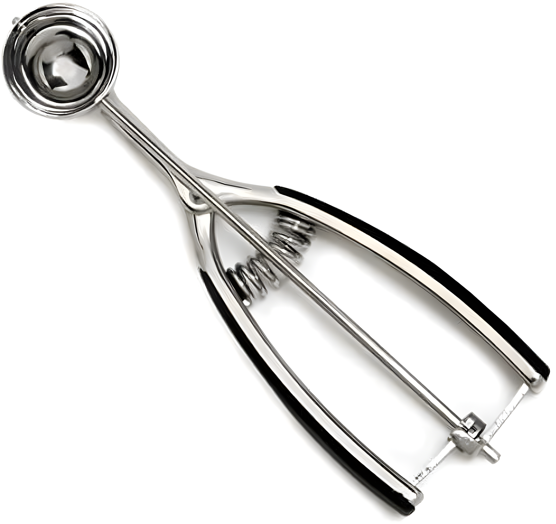 Stainless Steel Ice Cream and Cookie Dough Scoop with Non-slip Grip