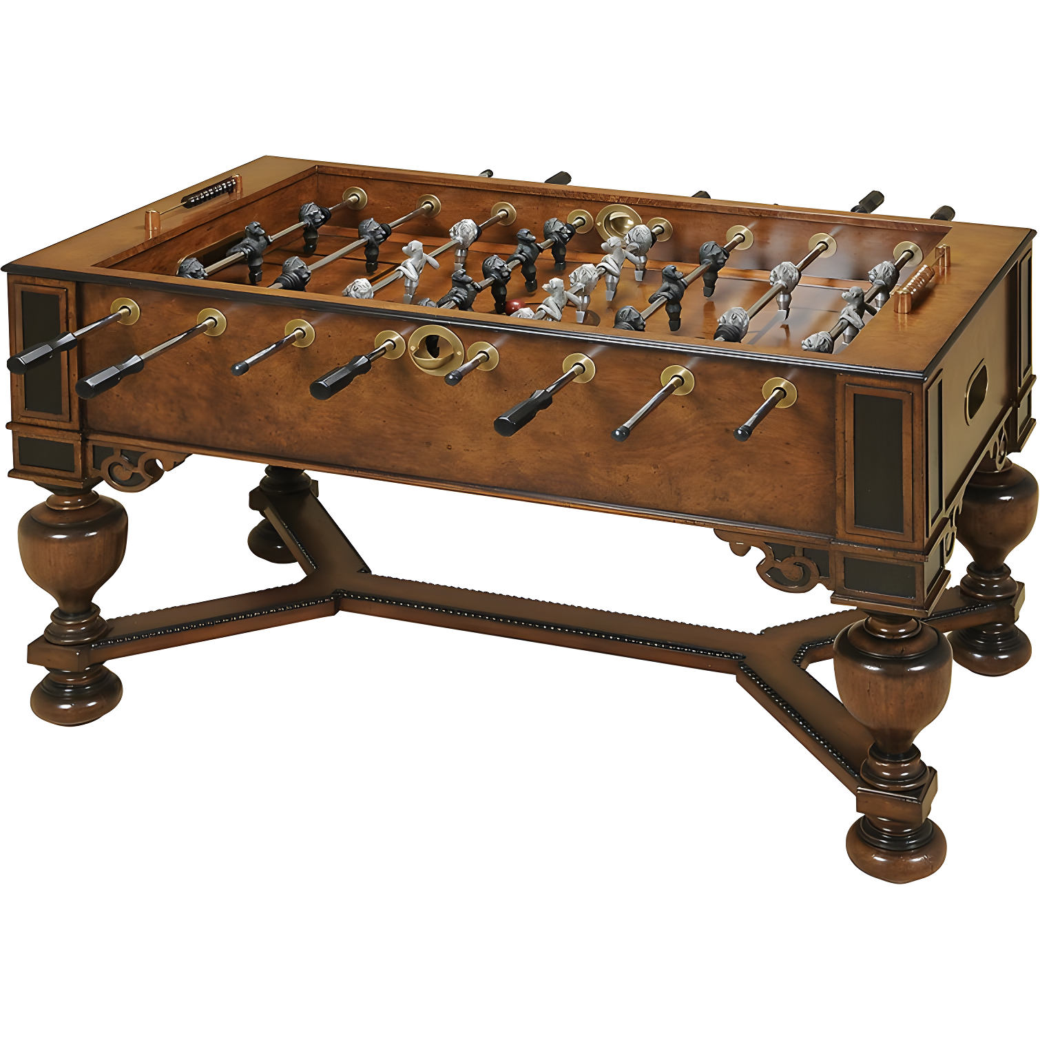 Ashton Napoleon Brown and Aubergine 58" Foosball Table