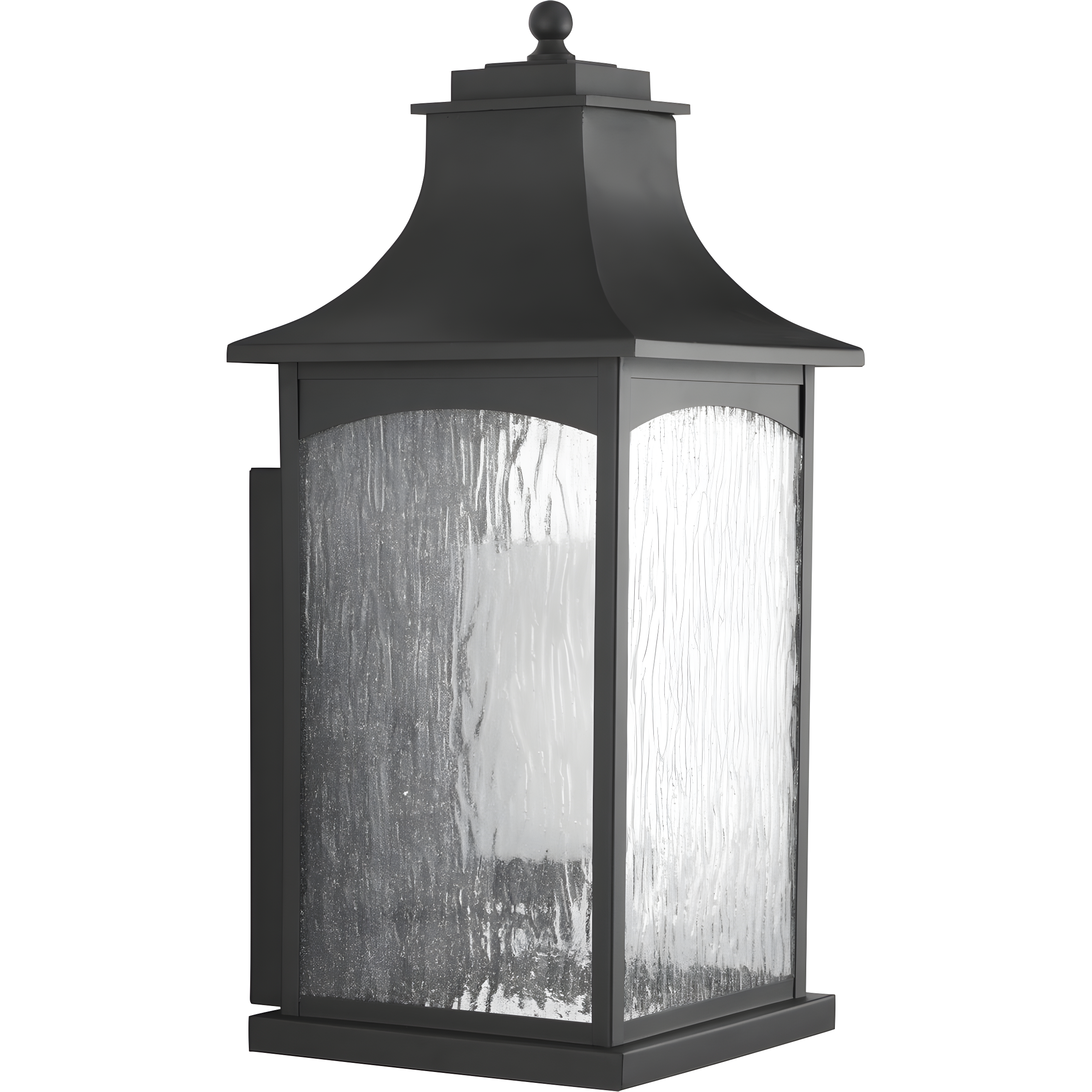 Maison Black Dimmable French Country Wall Lantern