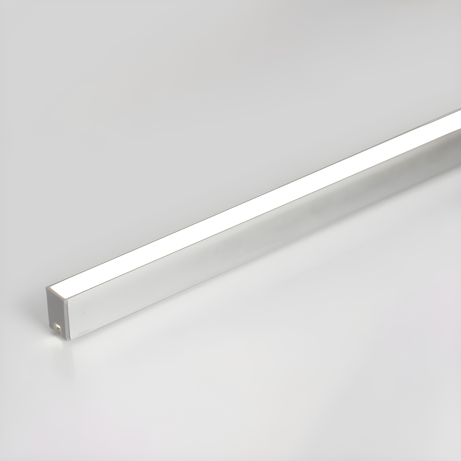 60-Inch Aluminum LED Surface Mount Channel with Frosted Diffuser
