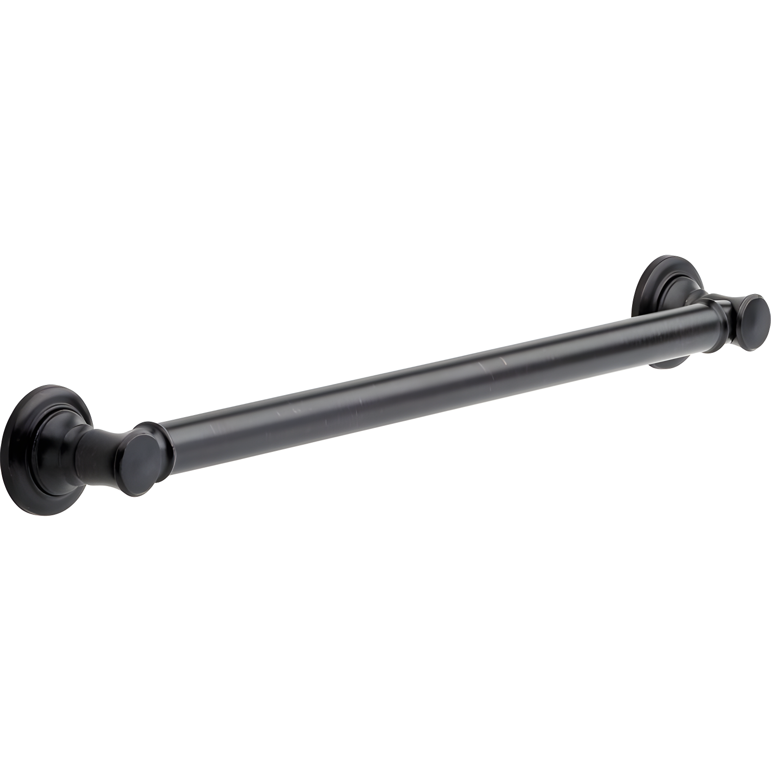 Venetian Bronze 24" Traditional Bathroom Grab Bar