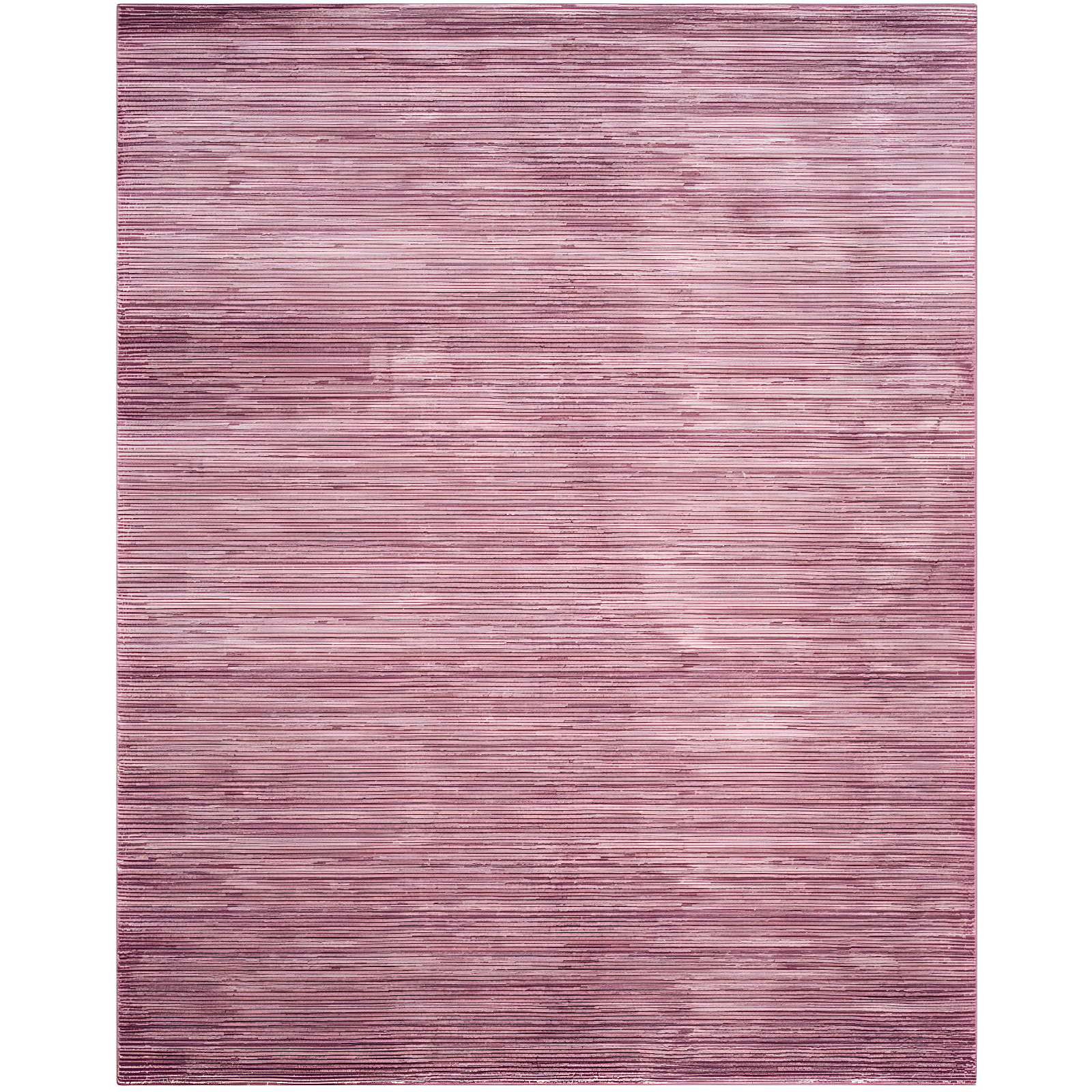 Elegant Grape Abstract 9' x 12' Hand-Knotted Synthetic Area Rug