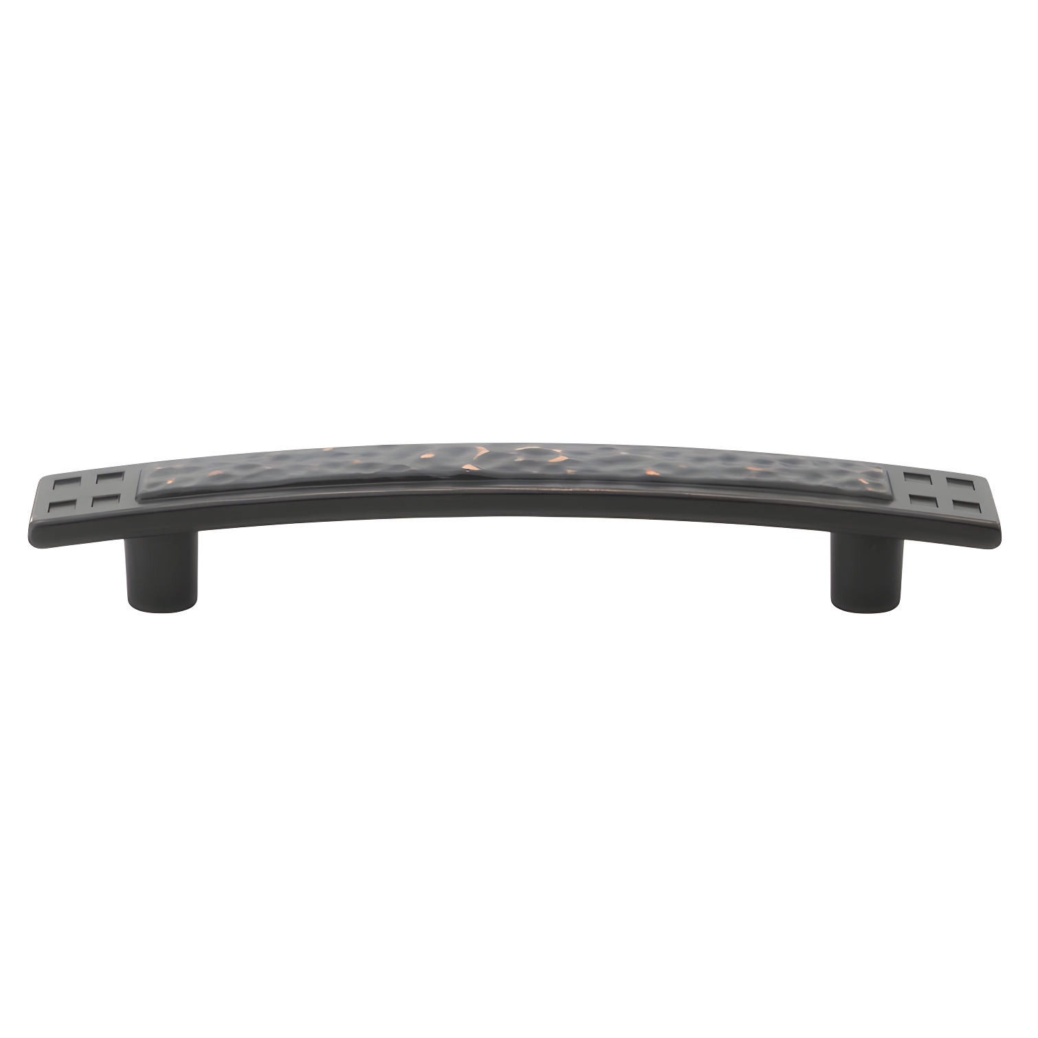 Oil Rubbed Bronze Hammered Bar Pull with Mounting Hardware