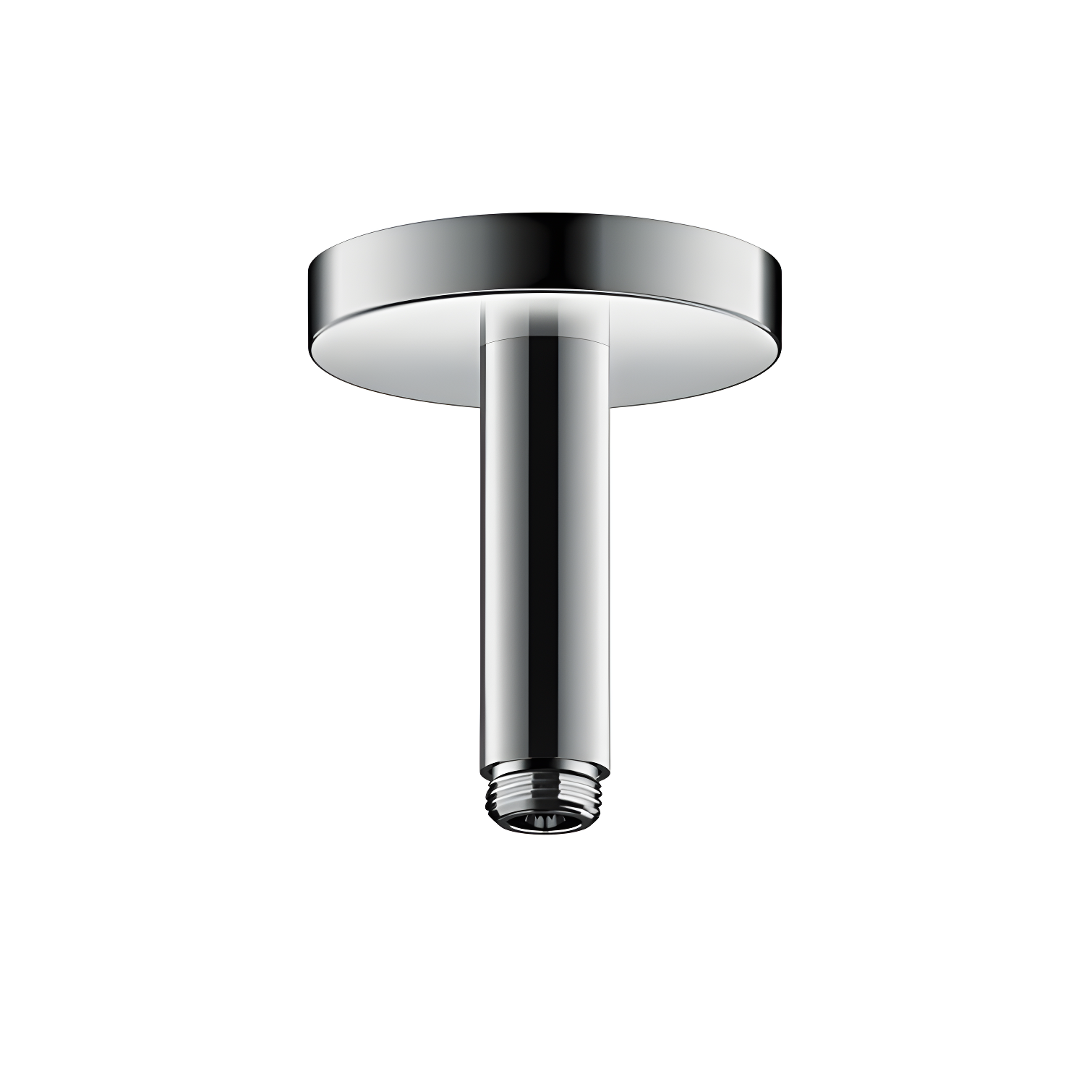 4-Inch Chrome Ceiling Mount Shower Arm