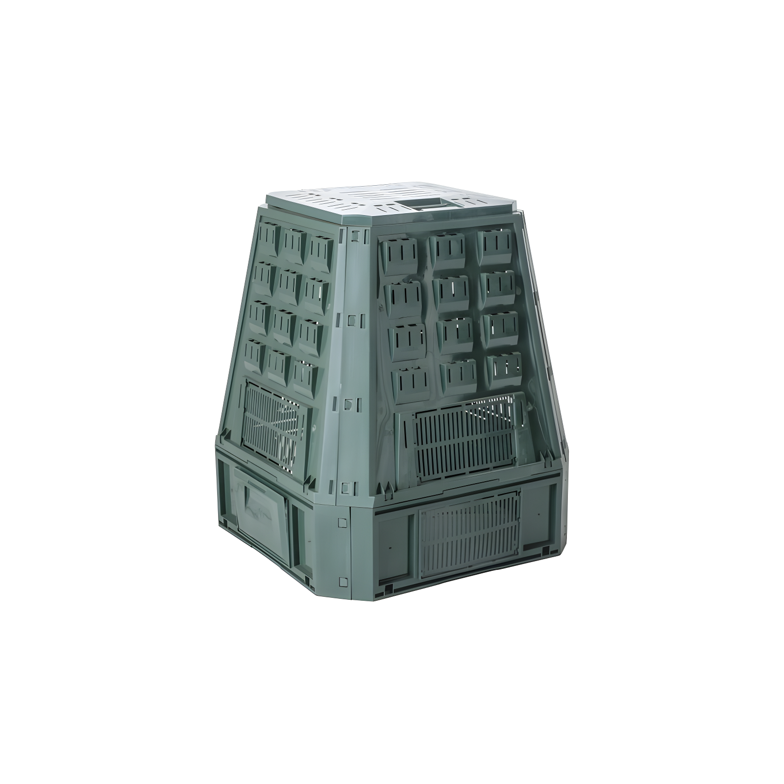 Forest Green 180 Gallon Plastic Outdoor Stationary Composter