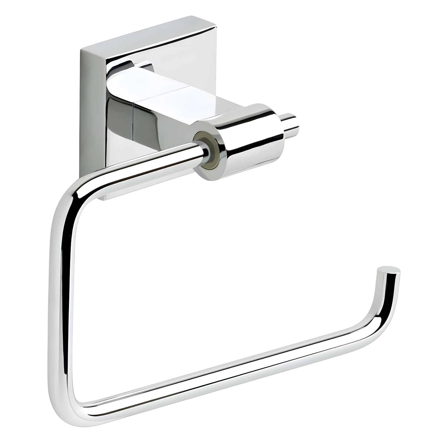 Maxted Polished Chrome Wall Mount Toilet Paper Holder