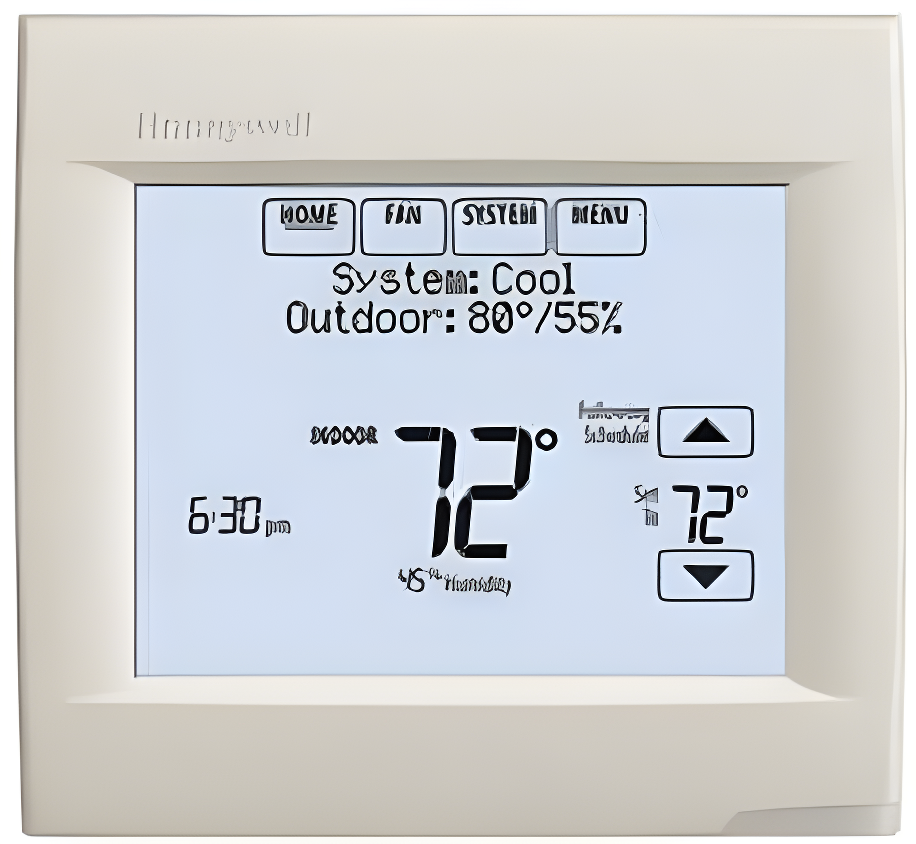 Honeywell VisionPRO 8000 White Programmable Touchscreen Thermostat