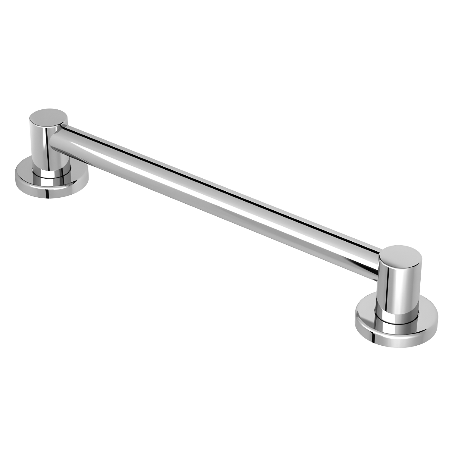 18-Inch Chrome Stainless Steel Bathroom Grab Bar