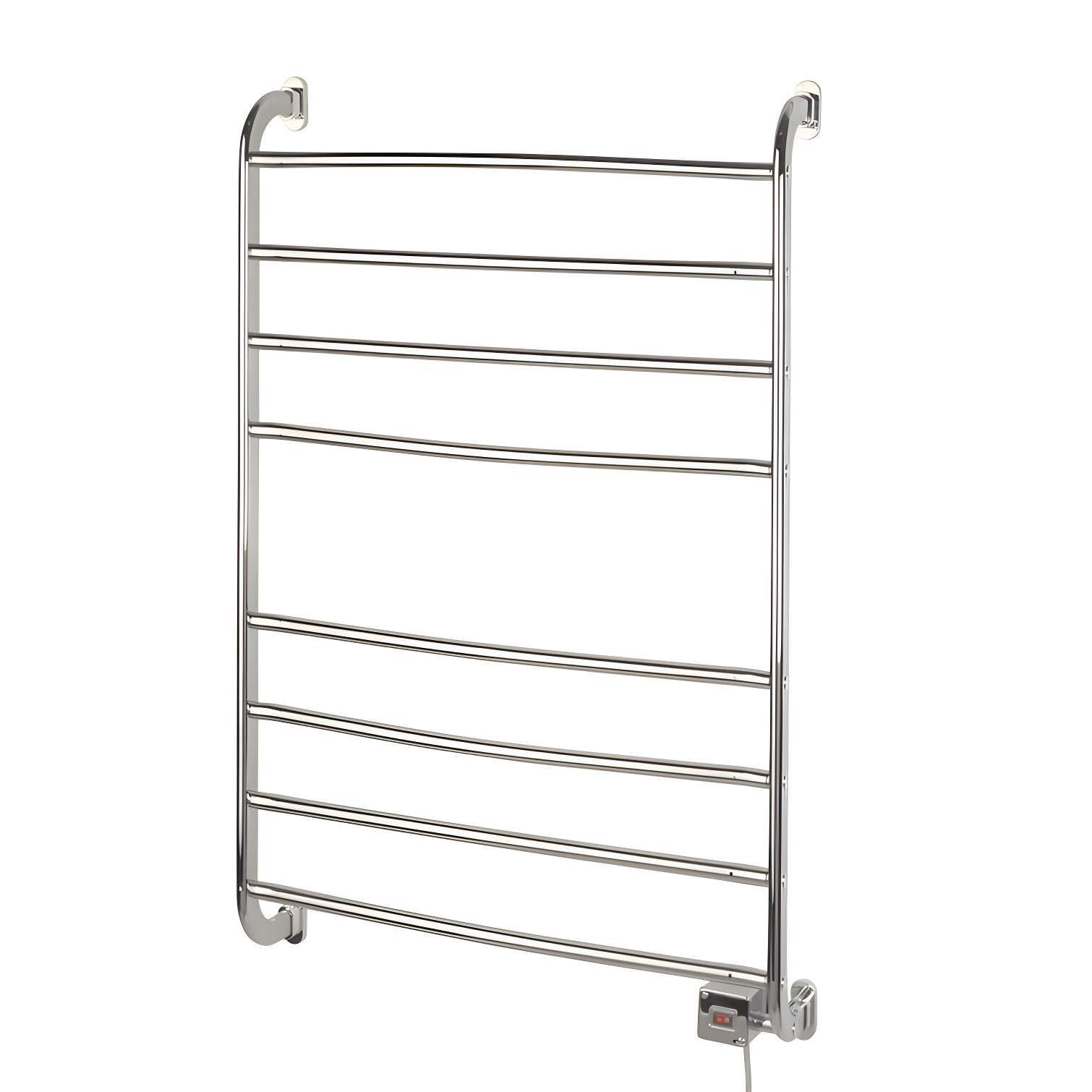 Kensington Chrome Wall Mounted Towel Warmer Rack