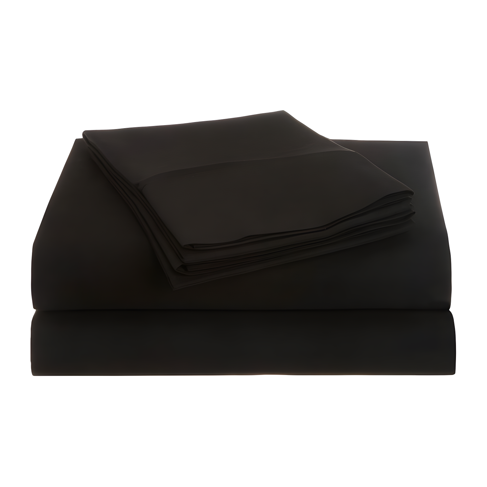 Twin Black Deep Pocket Microfiber Sheet Set