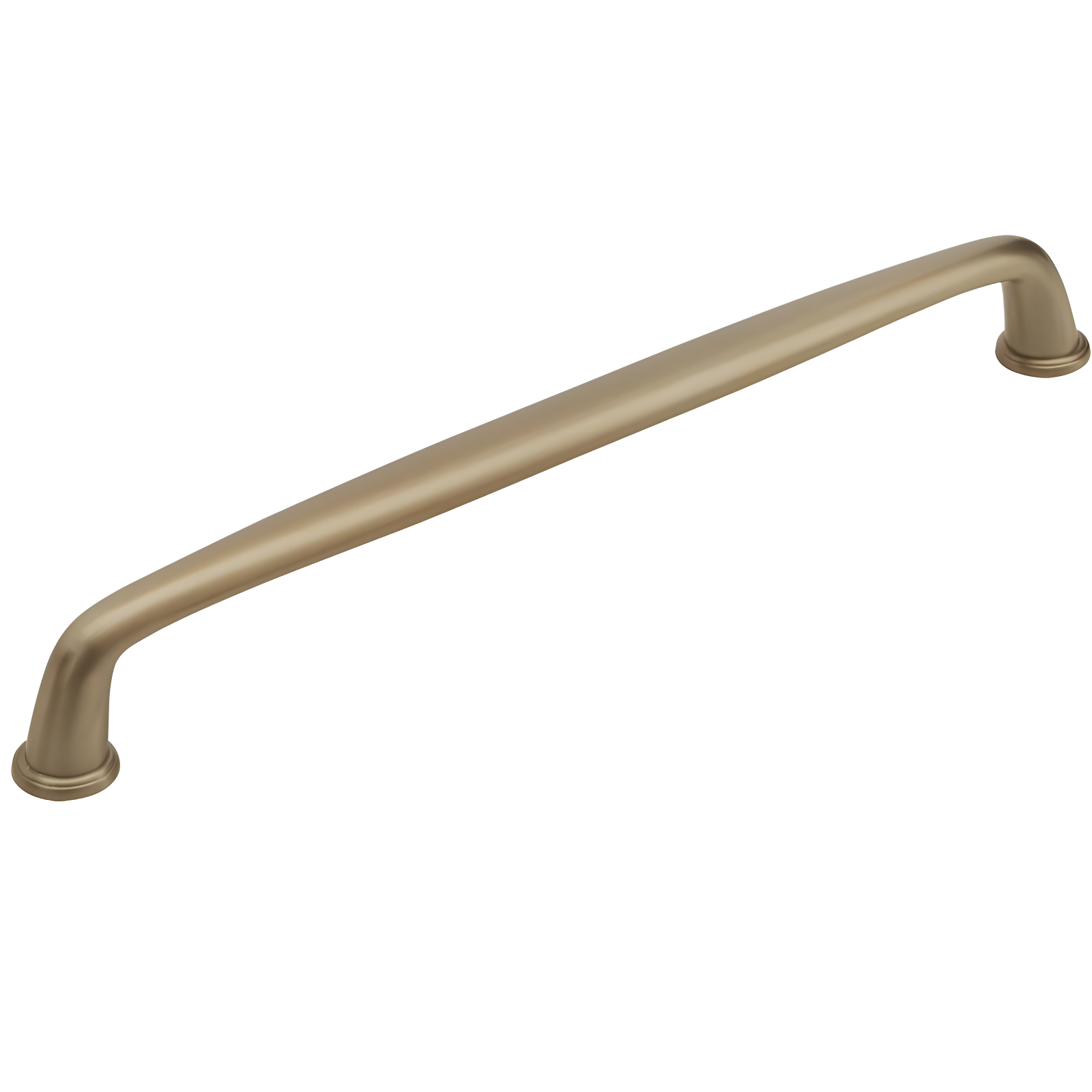 Golden Champagne 12-Inch Metal Appliance Pull with Mounting Hardware