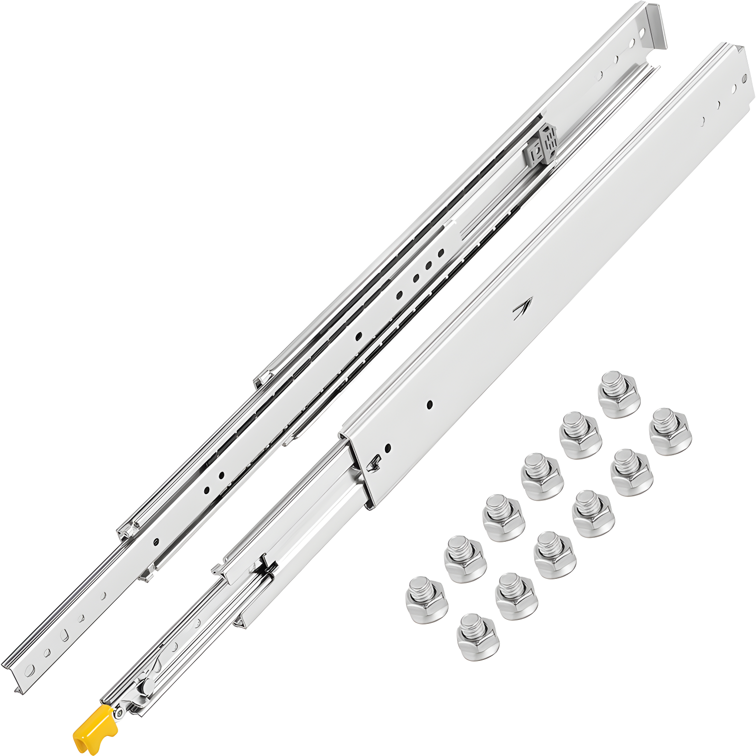 26'' Heavy Duty Cold Rolled Steel Drawer Slides with Lock