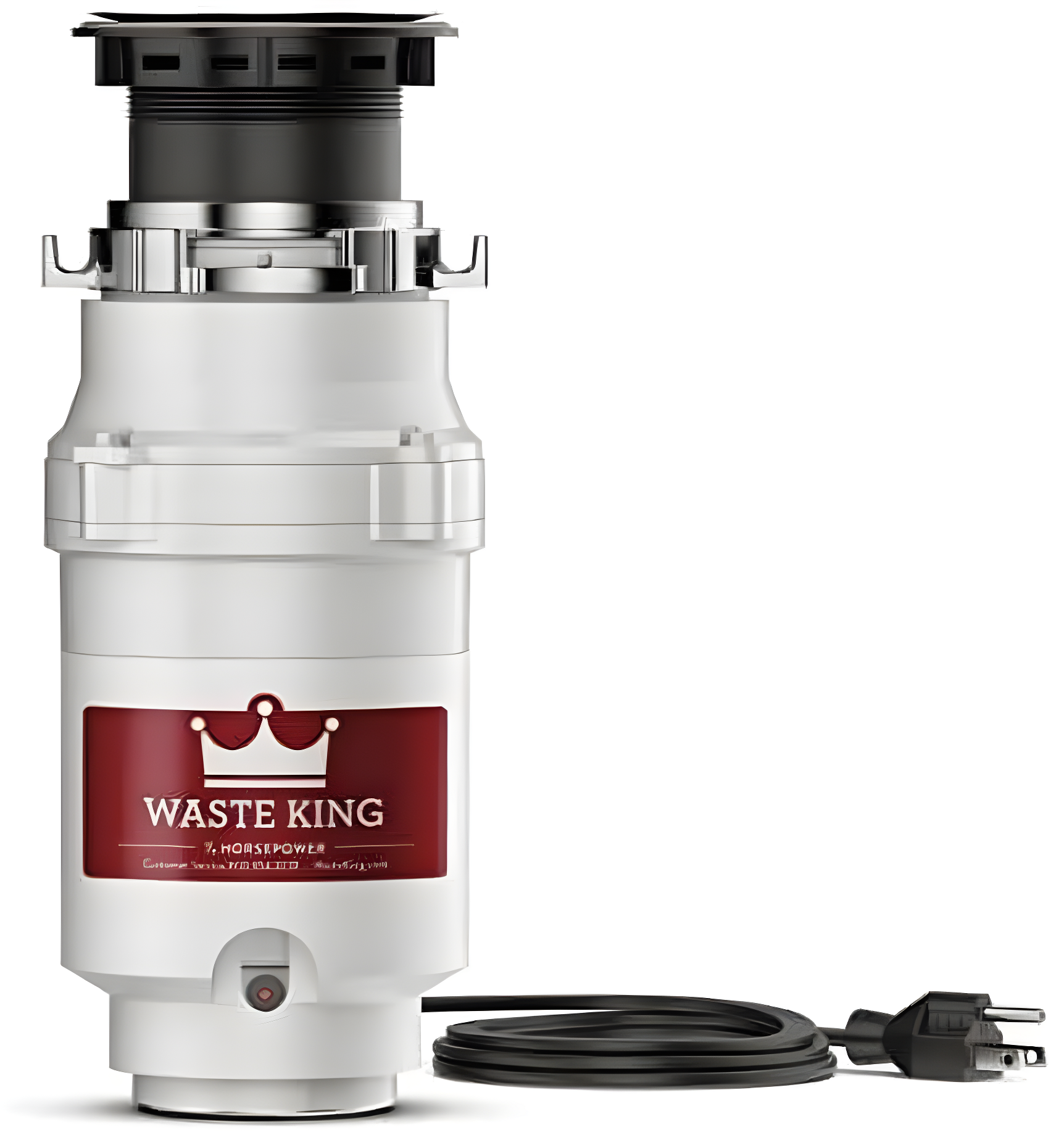 Waste King 1/2 HP Continuous Feed Garbage Disposal with Power Cord